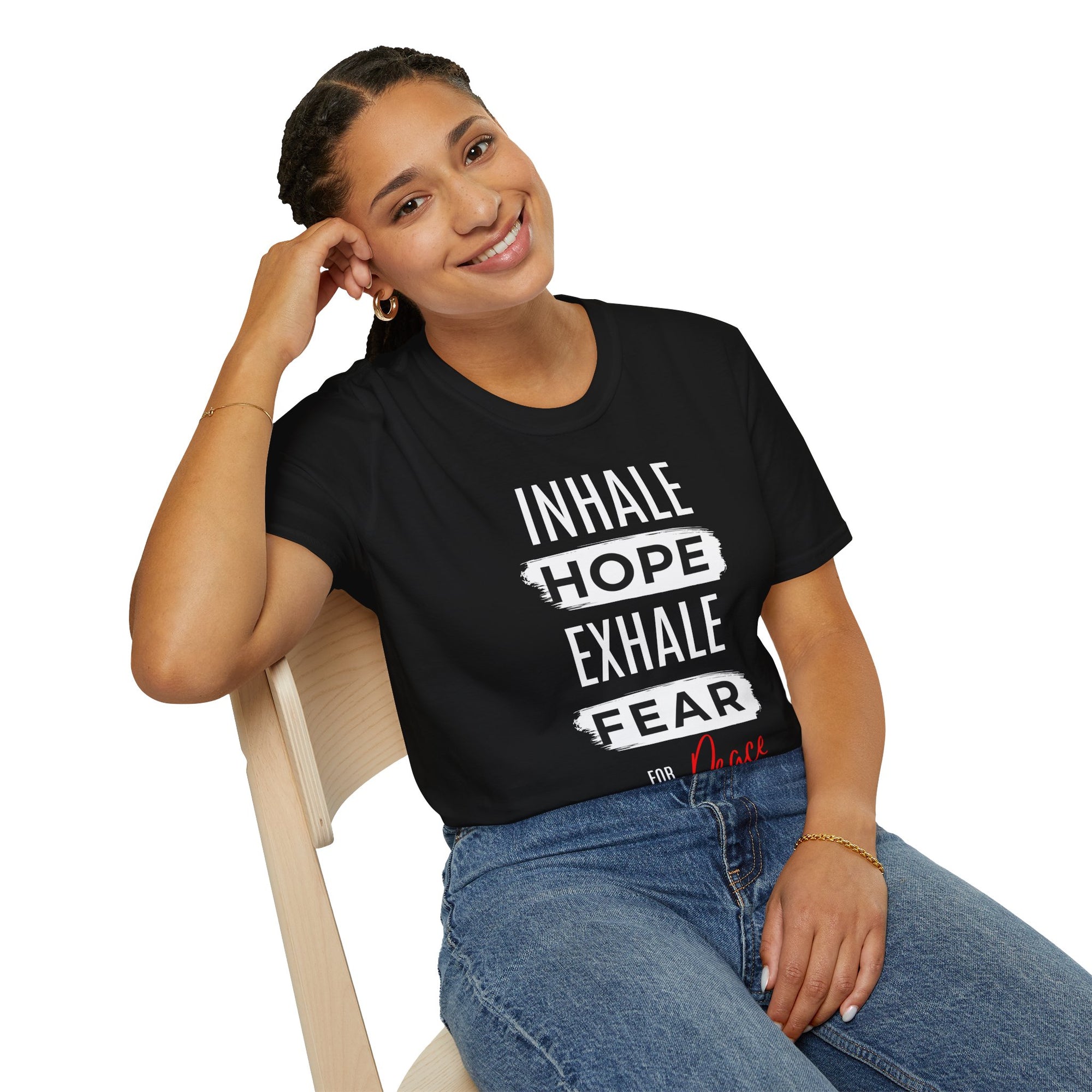 "Inhale Hope" - "moti-Voice-tion Wear" T-Shirt