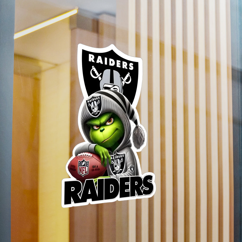 The Grinch - Raiders Vinyl Decal