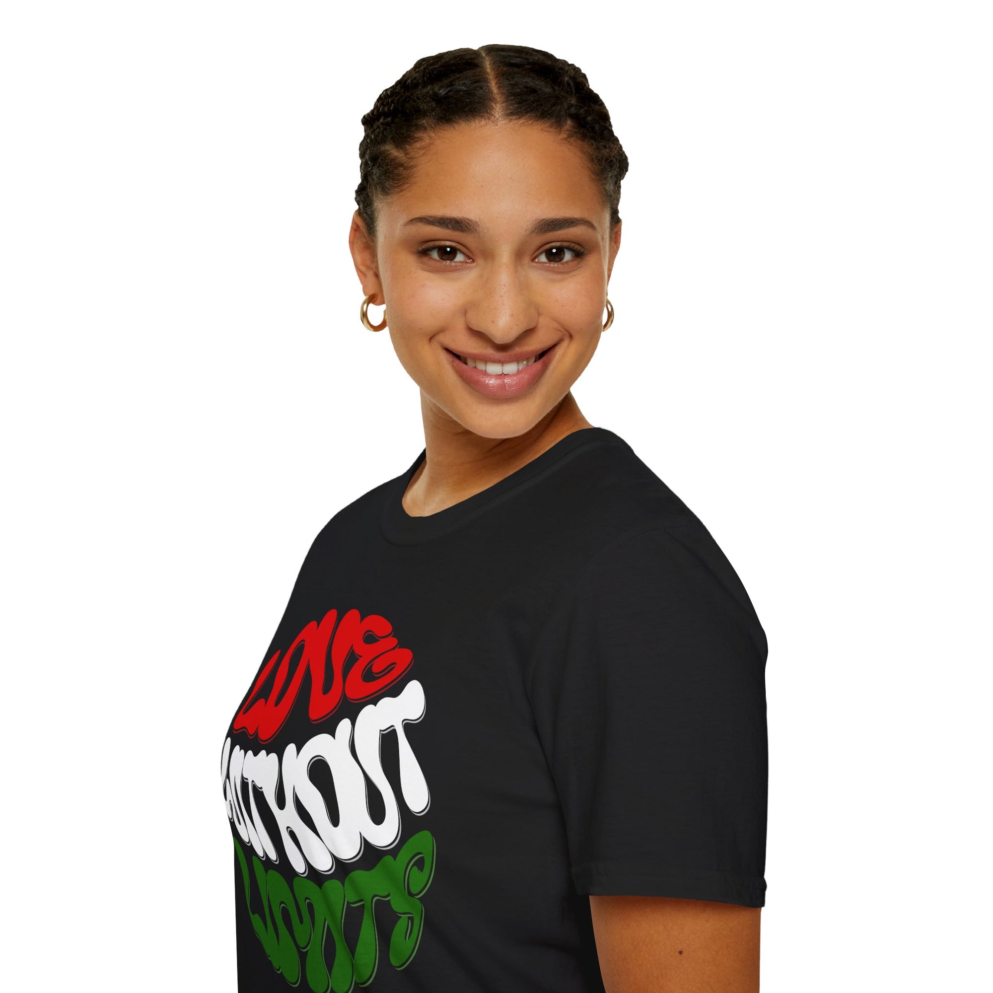 "Love Without Limits" - "moti-Voice-tion Wear" T-Shirt