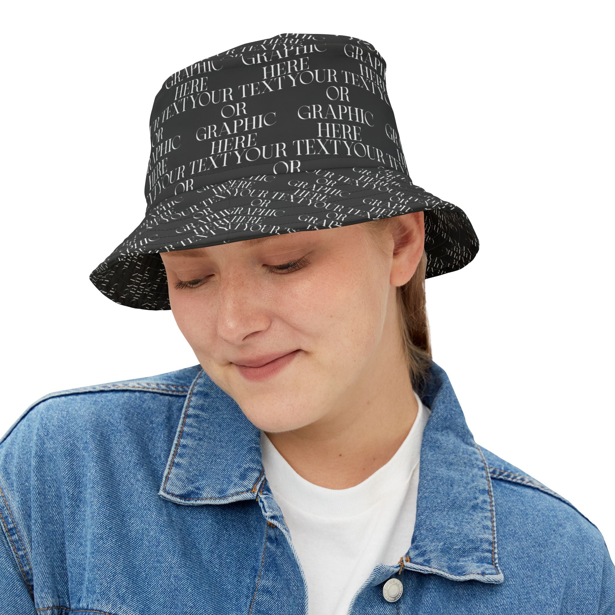 Custom Personalized “All-Over Print” Bucket Hat