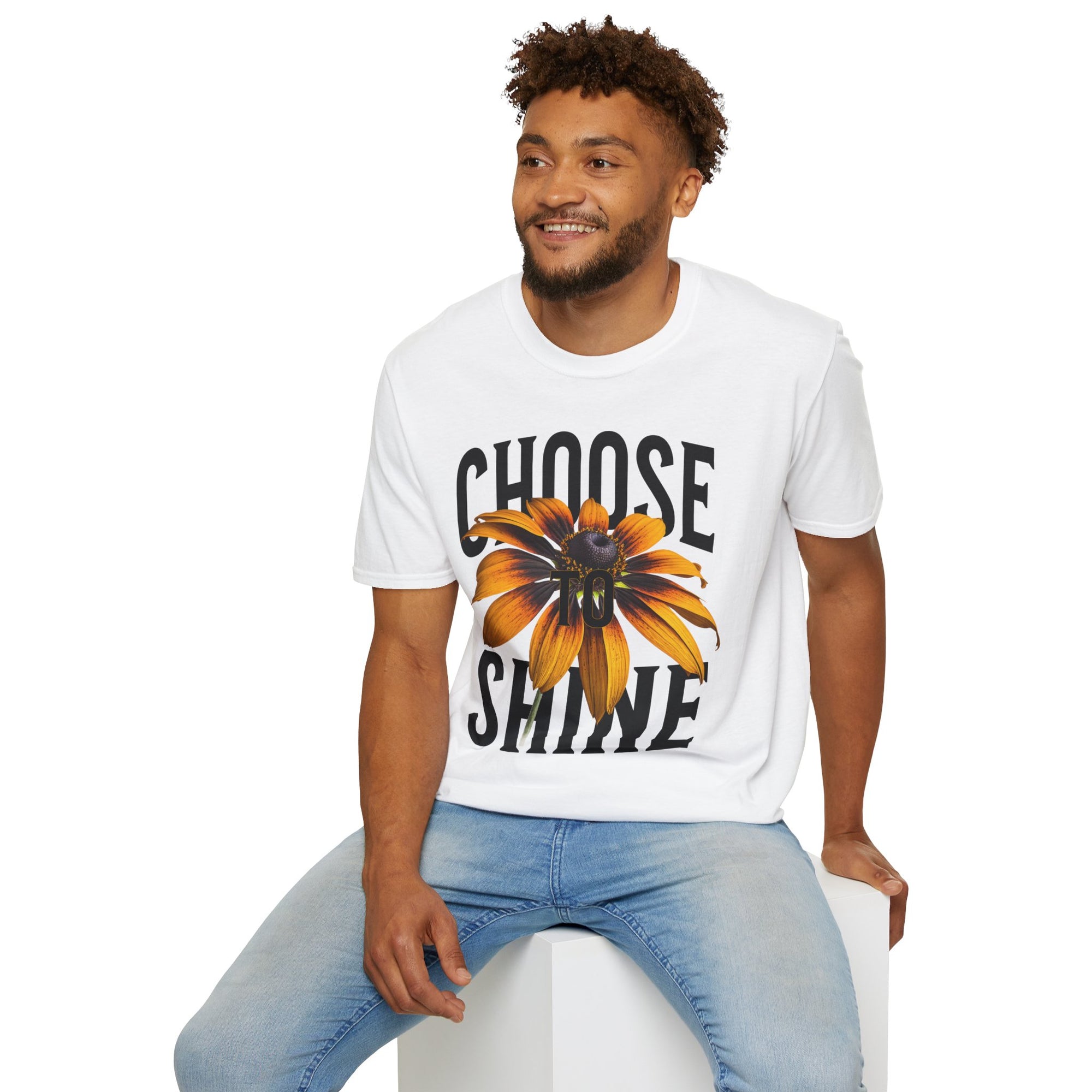 "Choose To Shine" - "moti-Voice-tion Wear" T-Shirt