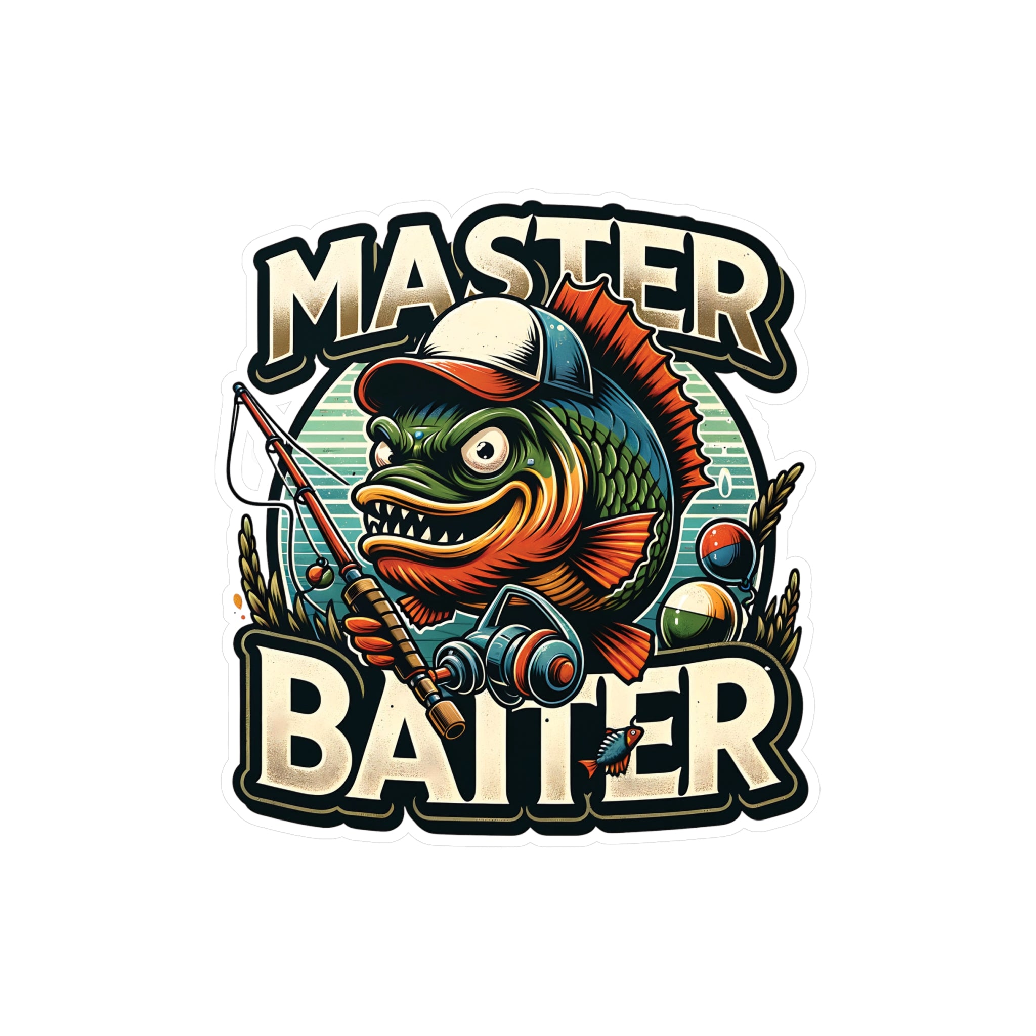 Master Baiter Vinyl Decal