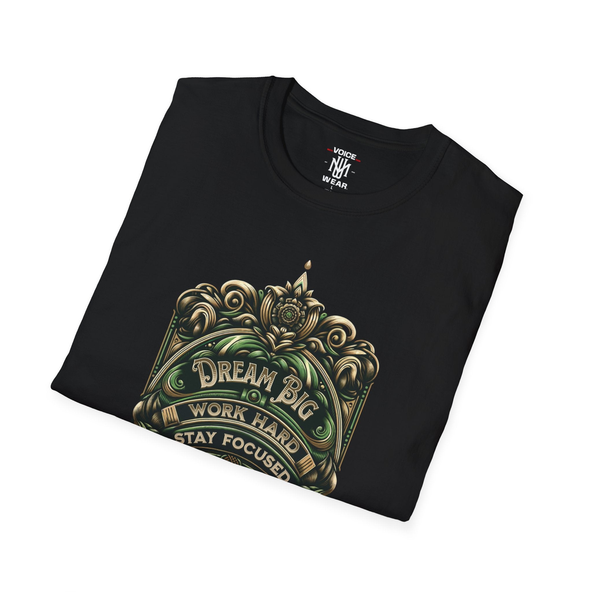 "Dream Big" - "moti-Voice-tion Wear" T-Shirt