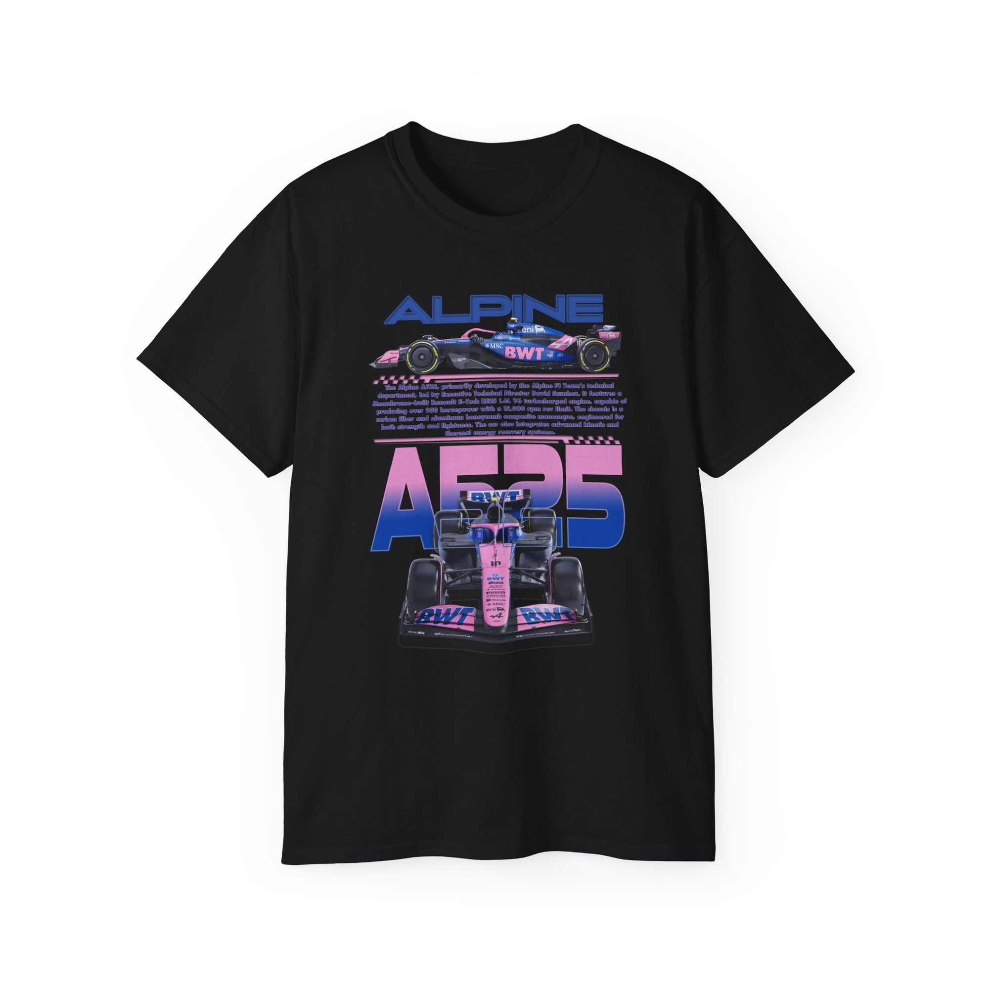 Alpine A525 - Colored Text