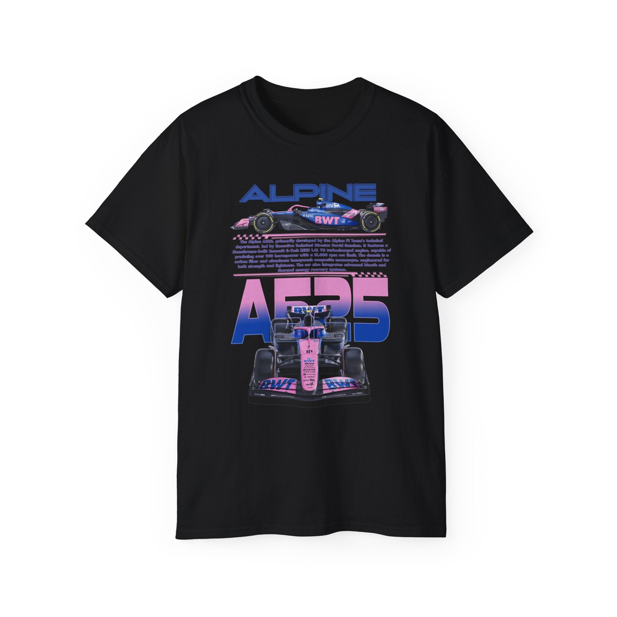 Alpine A525 - Colored Text