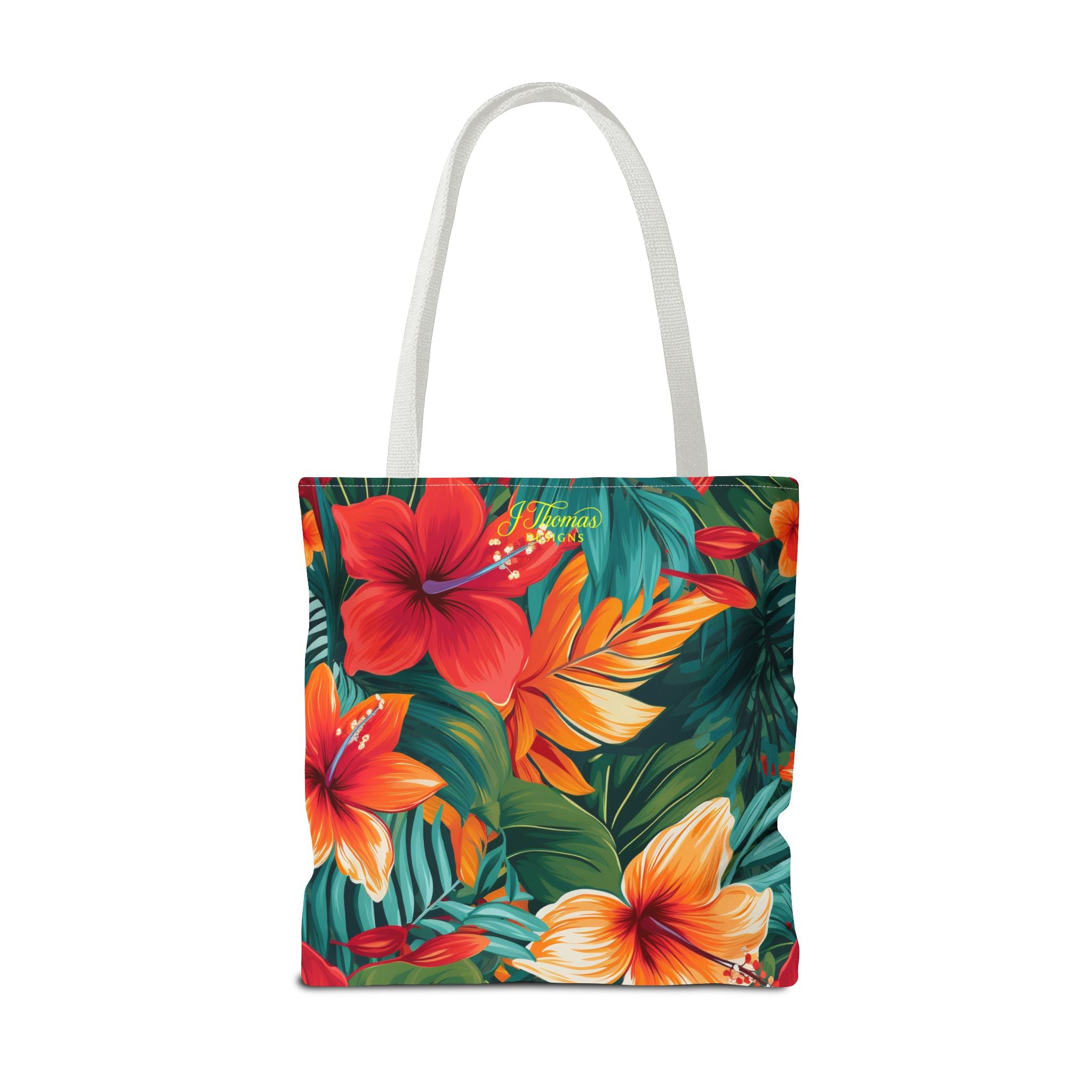 "All-Over Print" Tropical Beach Carryall