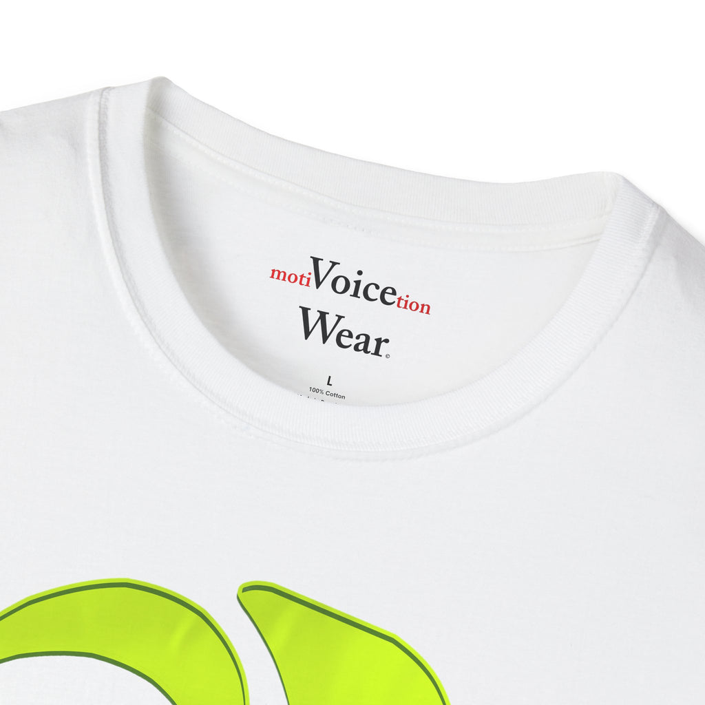 "On My Own - Green" - "moti-Voice-tion Wear" T-Shirt