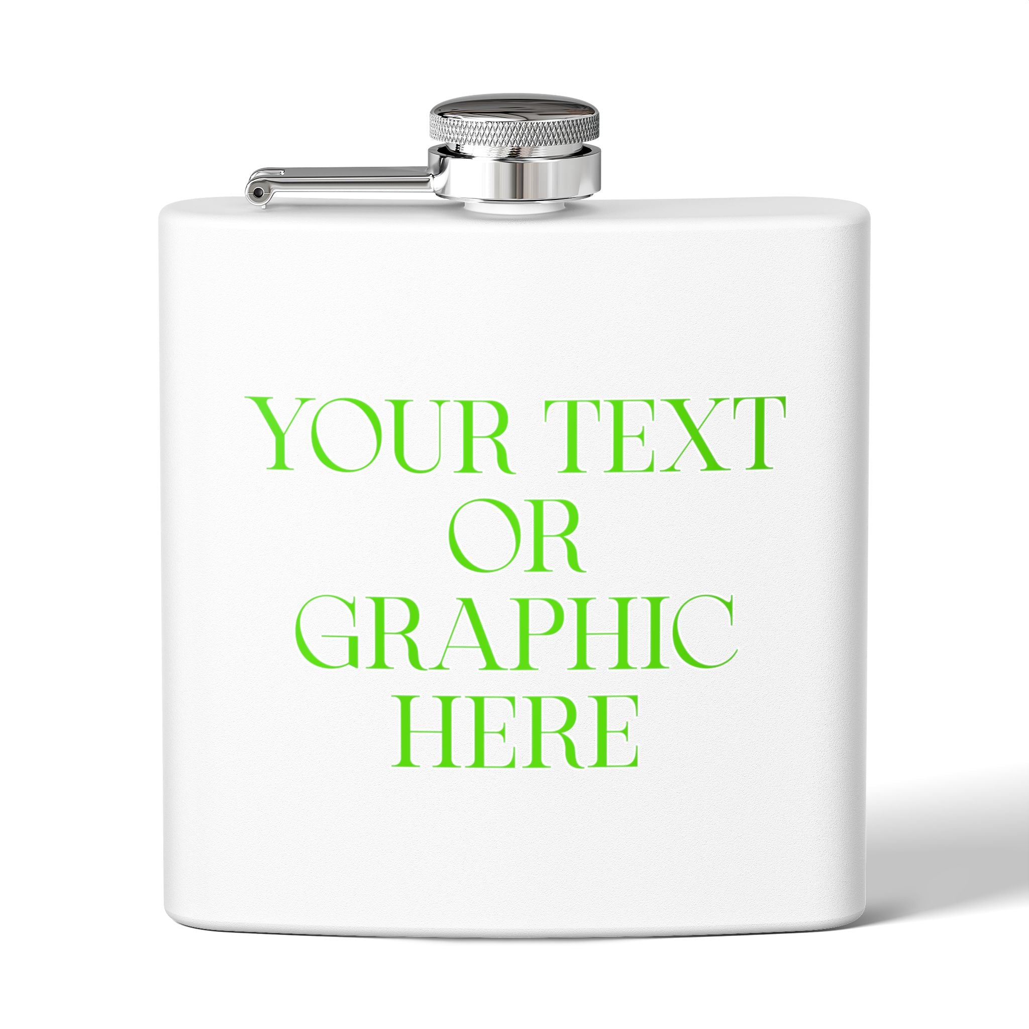 Custom Personalized 6oz Stainless Hip Flask