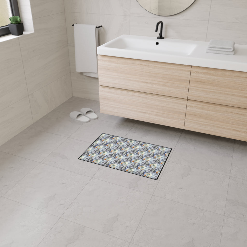 Heavy Duty Floor Mat – 100 Dollar Bills