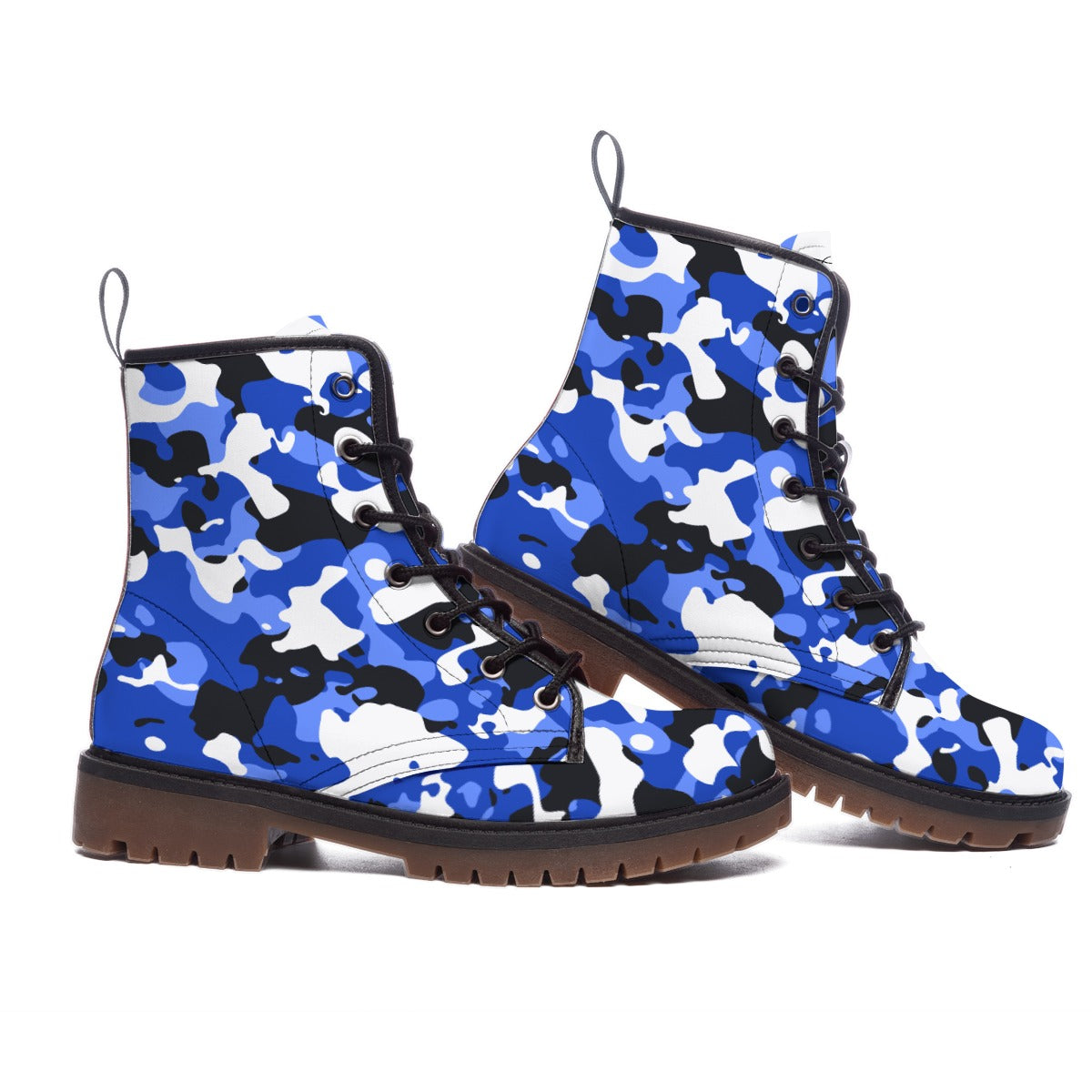 "All Over Print" Men's Martin Short Boots