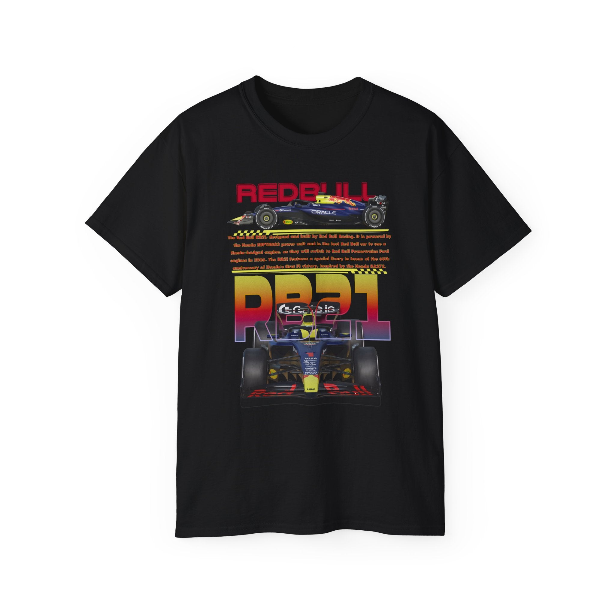 Red Bull RB21 - Colored Text