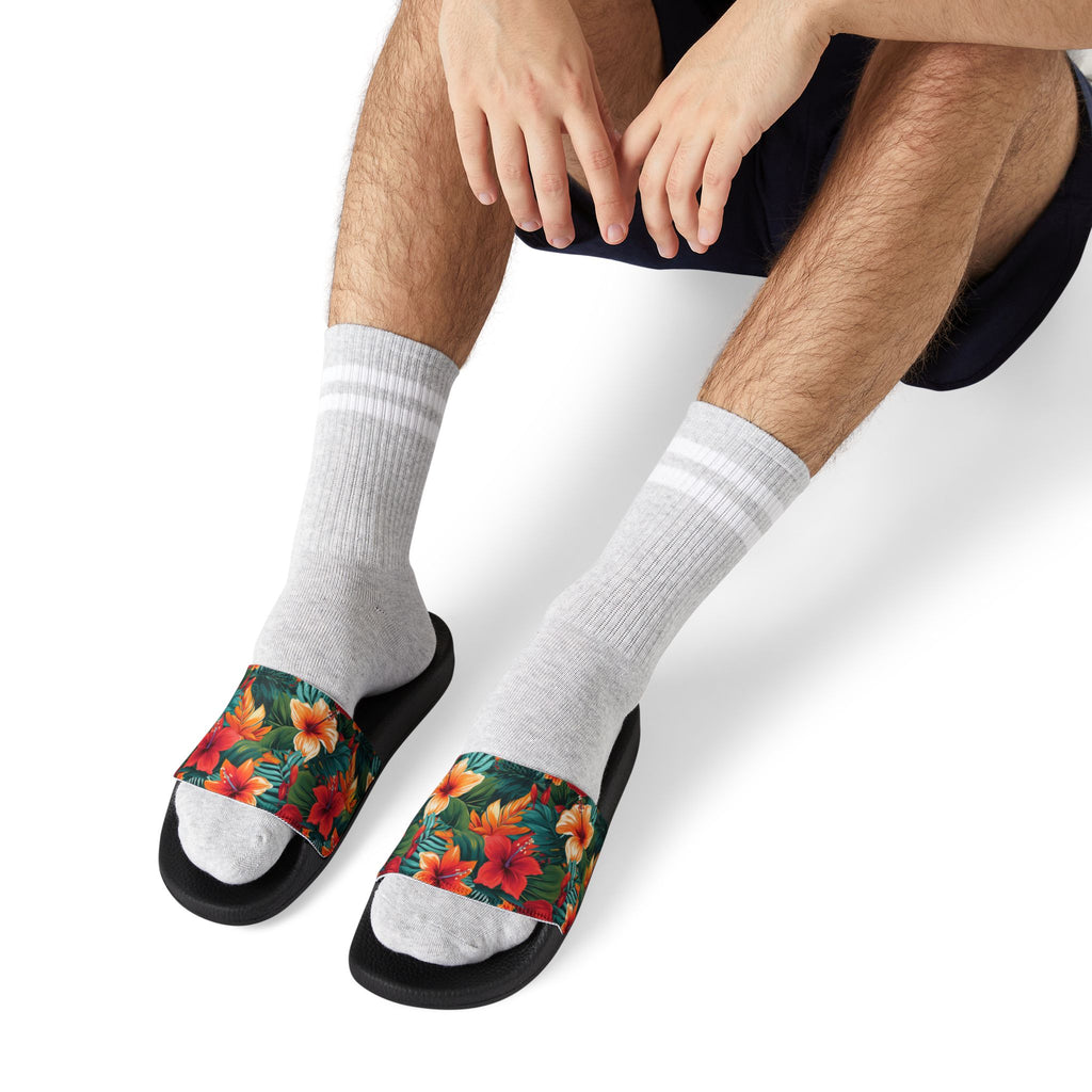 "All-Over Print" - #178 Men's Removable-Strap Sandals
