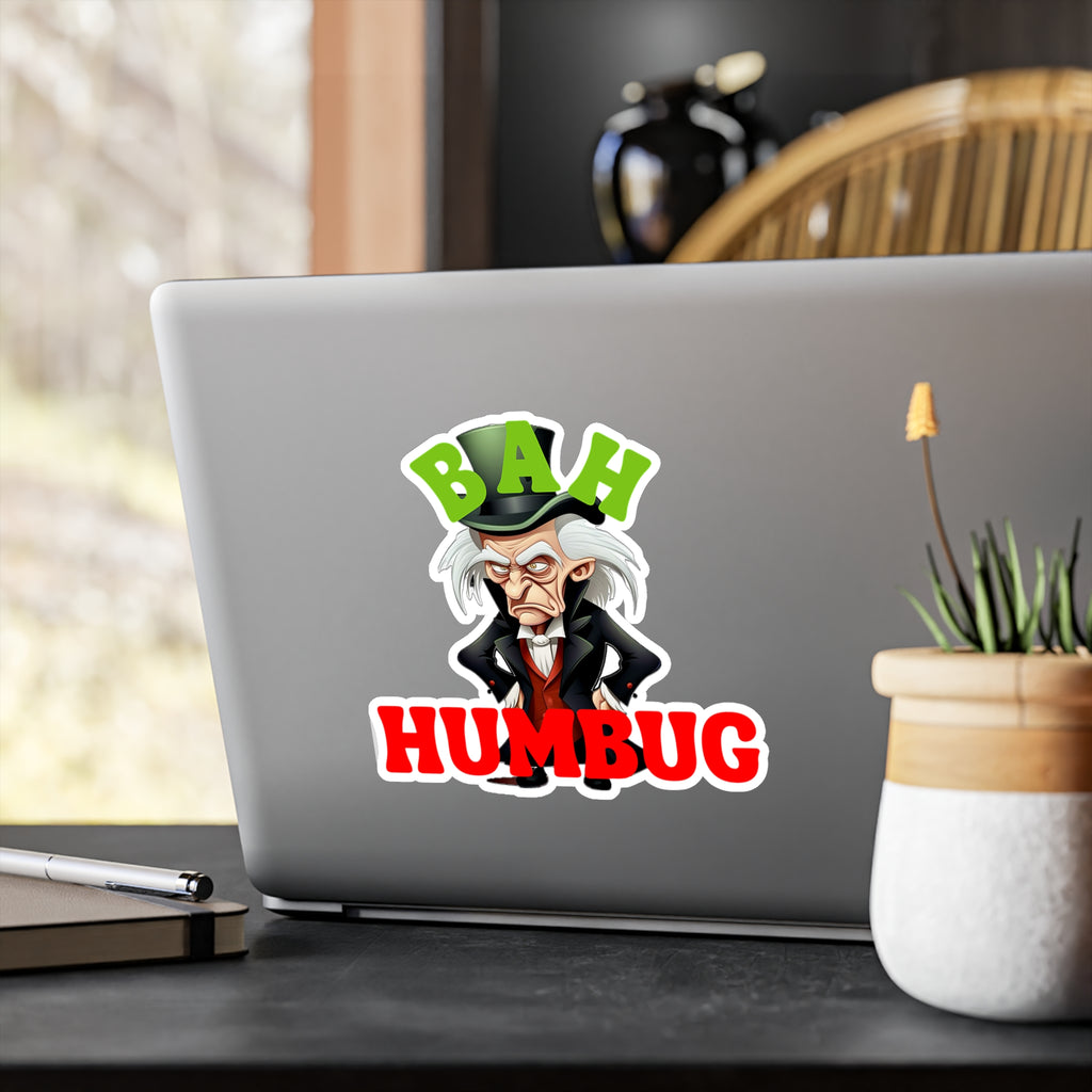 Bah Humbug Vinyl Decal