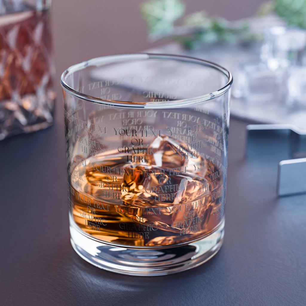 Custom Personalized 10oz Engraved Classic Whiskey Tumbler