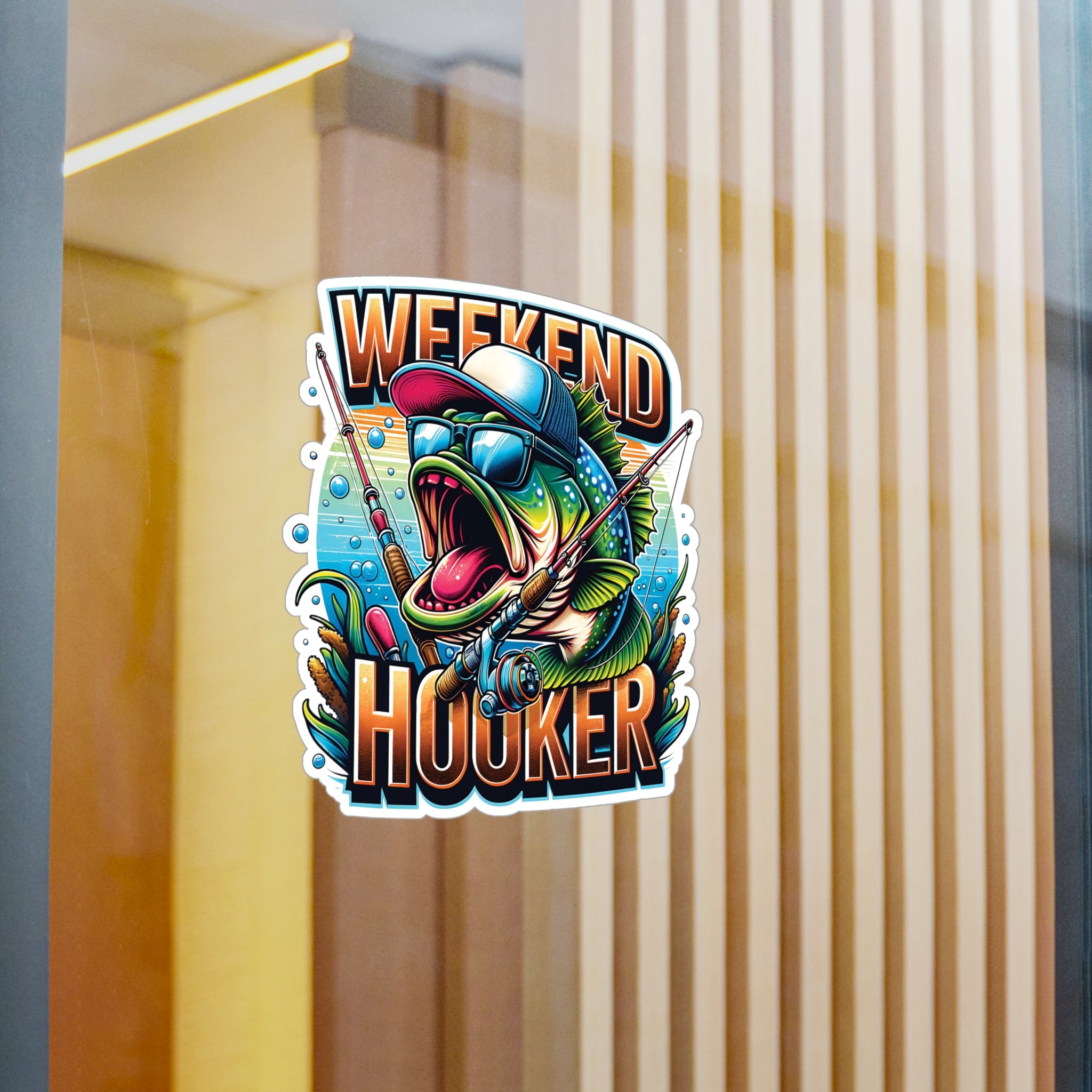 Weekend Hooker Vinyl Decal