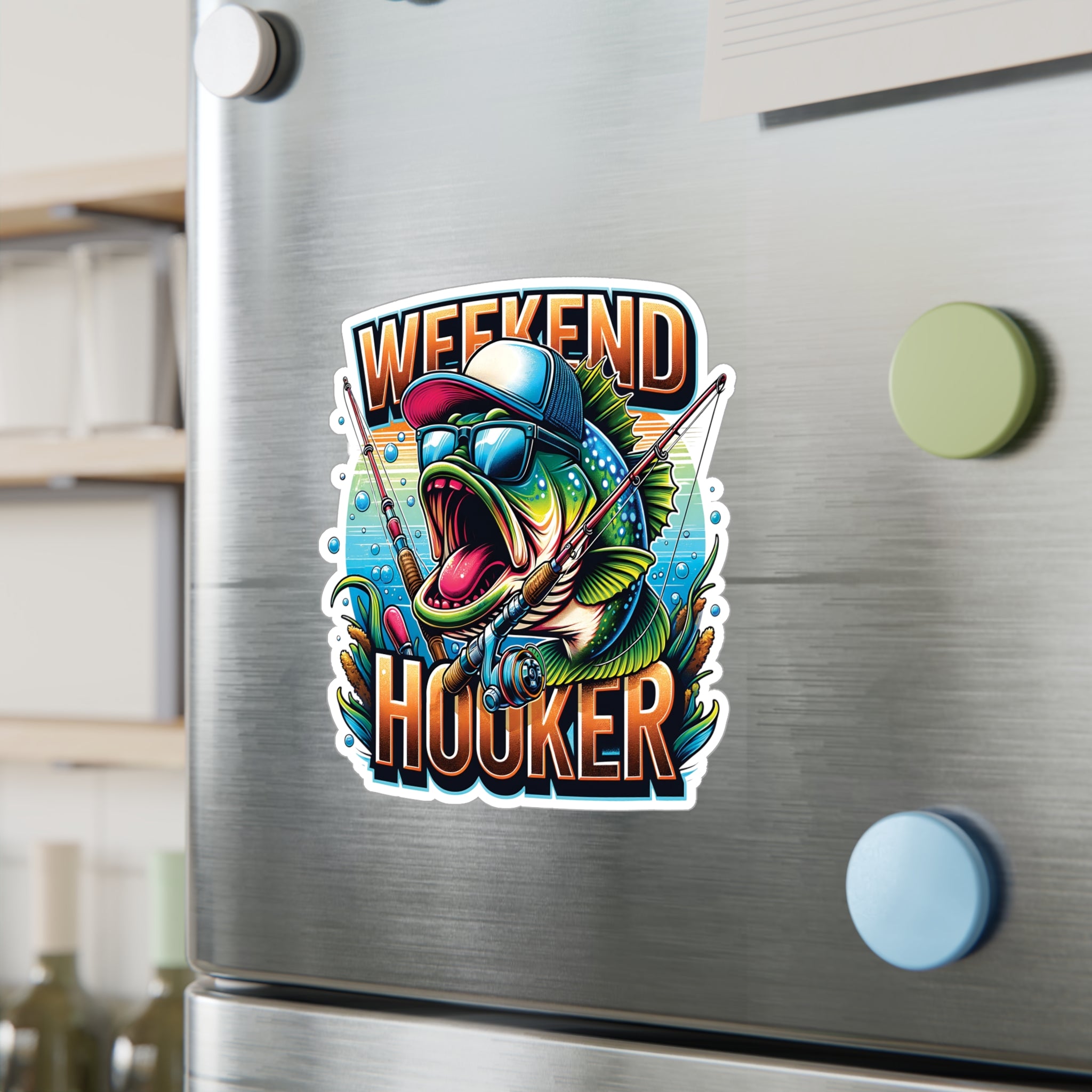 Weekend Hooker Vinyl Decal