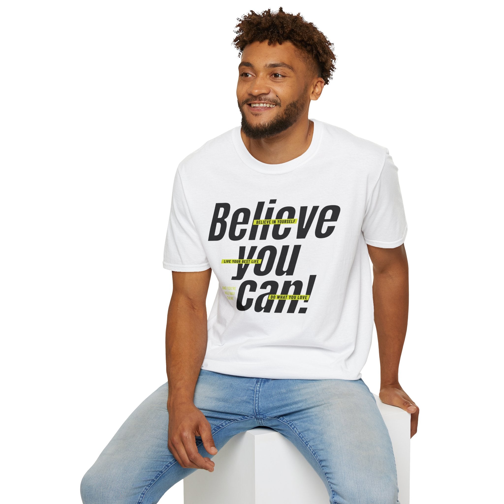 "Believe You Can" - "moti-Voice-tion Wear" T-Shirt