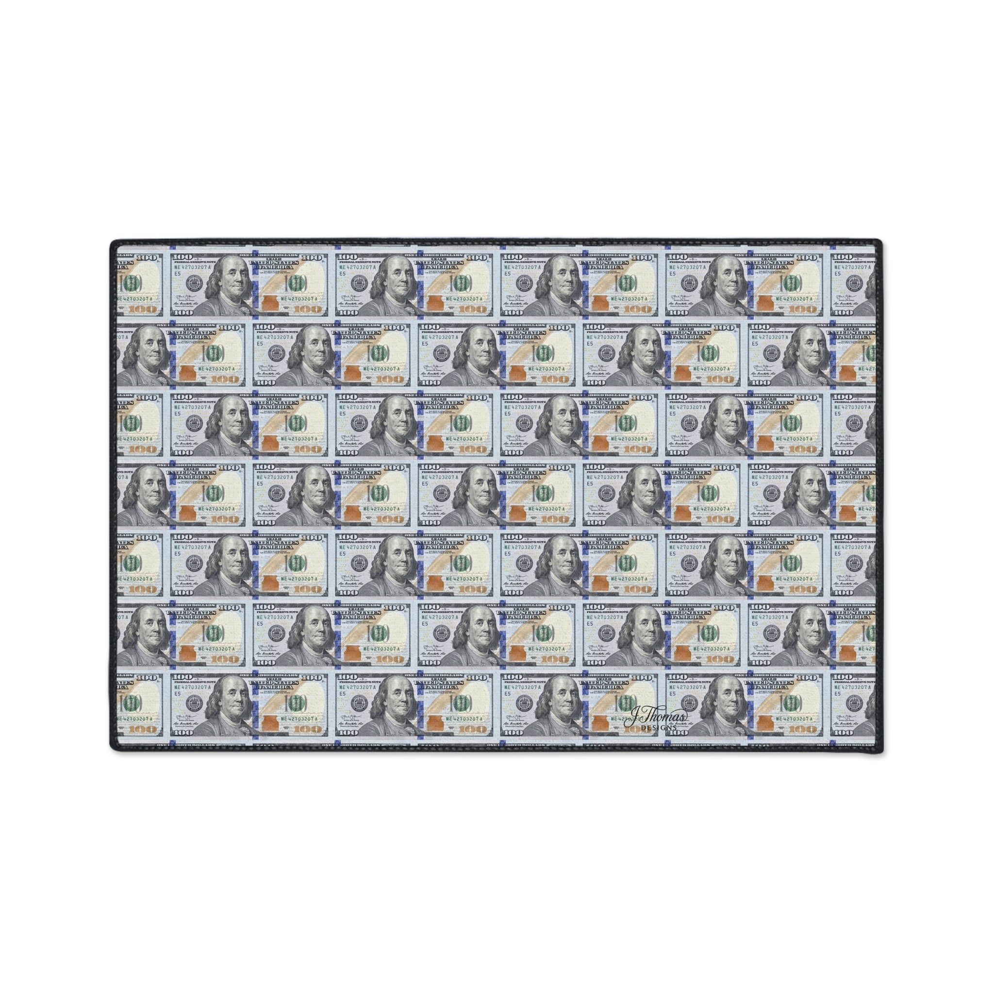 Heavy Duty Floor Mat – 100 Dollar Bills