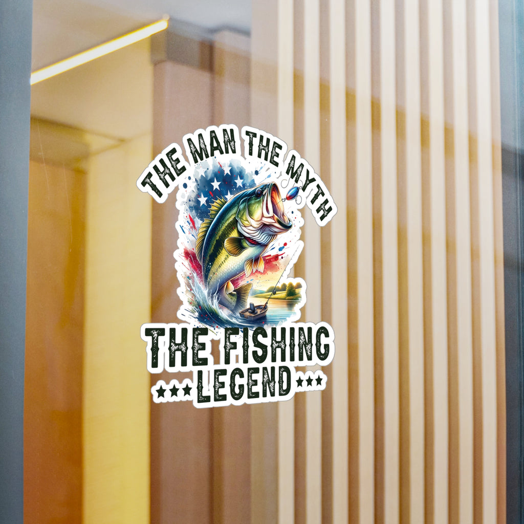 The Fishing Legend Vinyl Decal