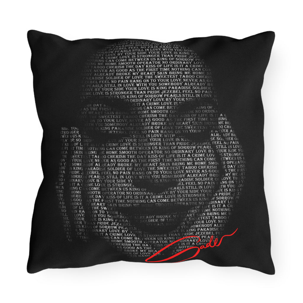 "Sade's Greatest Hits" Outdoor Accent Pillow