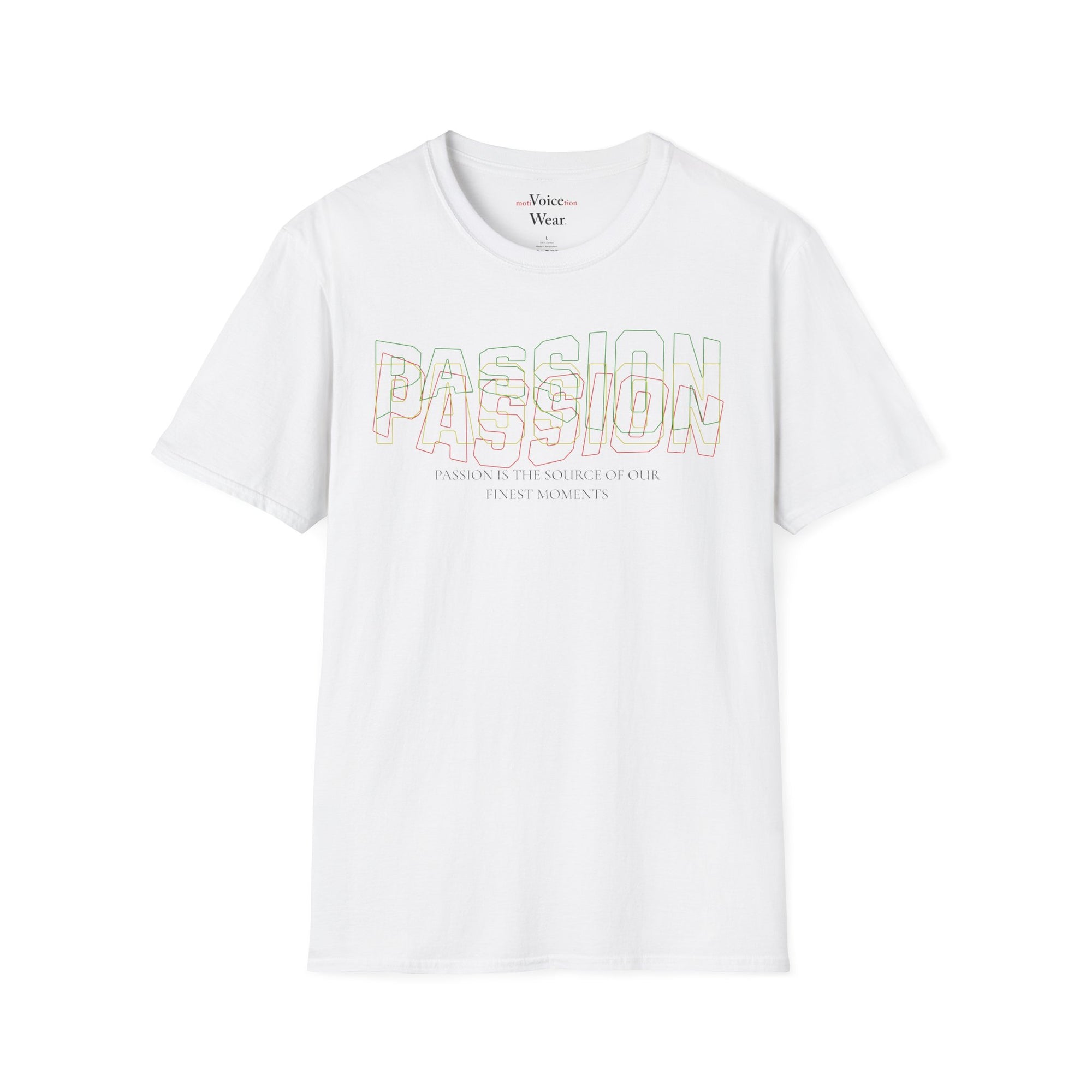 "Passion" - "moti-Voice-tion Wear" T-Shirt