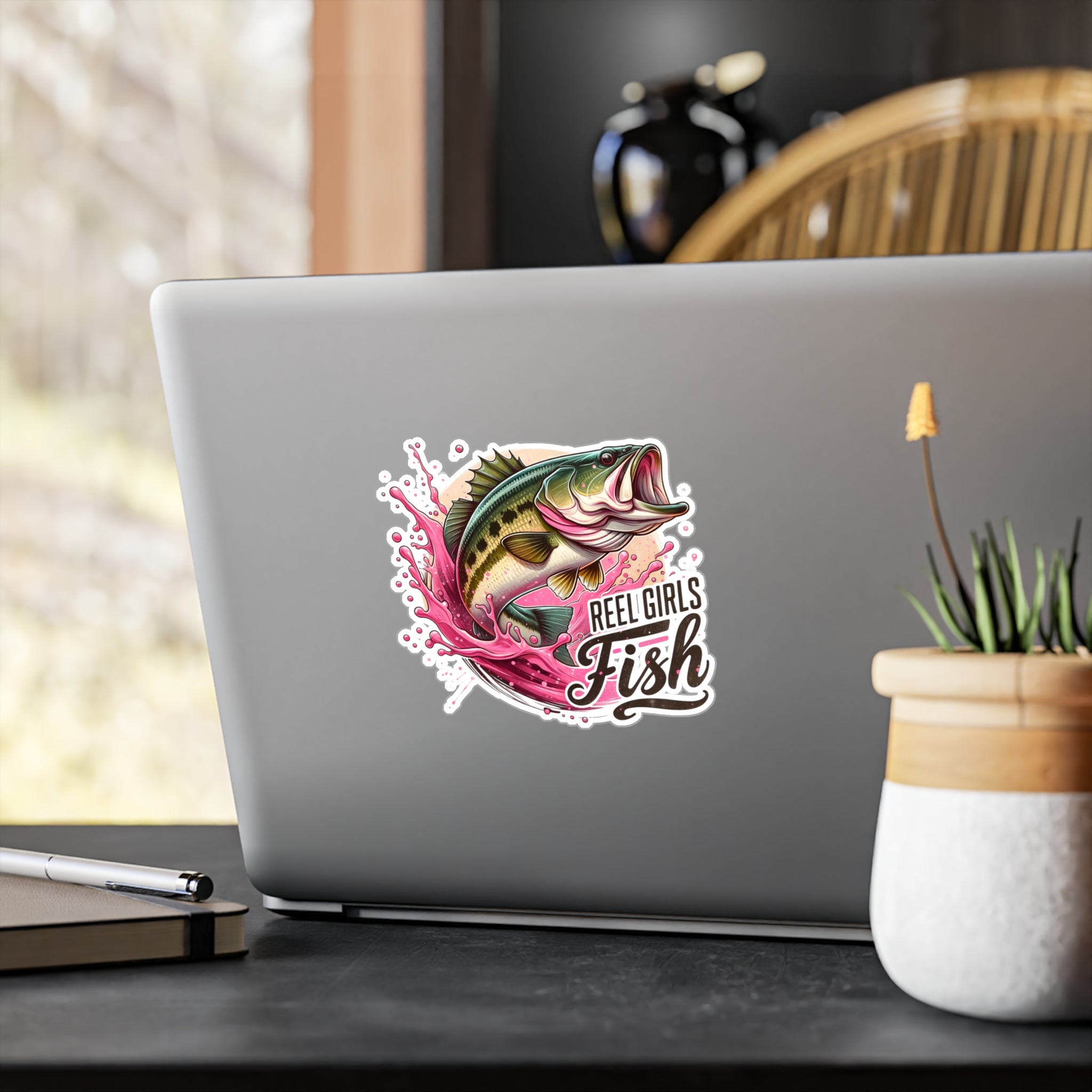 Reel Girls Fish Vinyl Decal