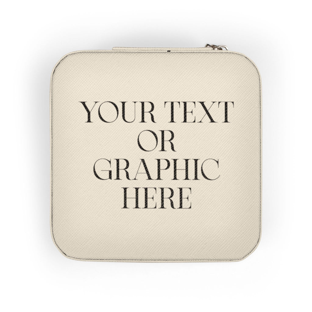 Custom Personalized Compact Jewelry Travel Case