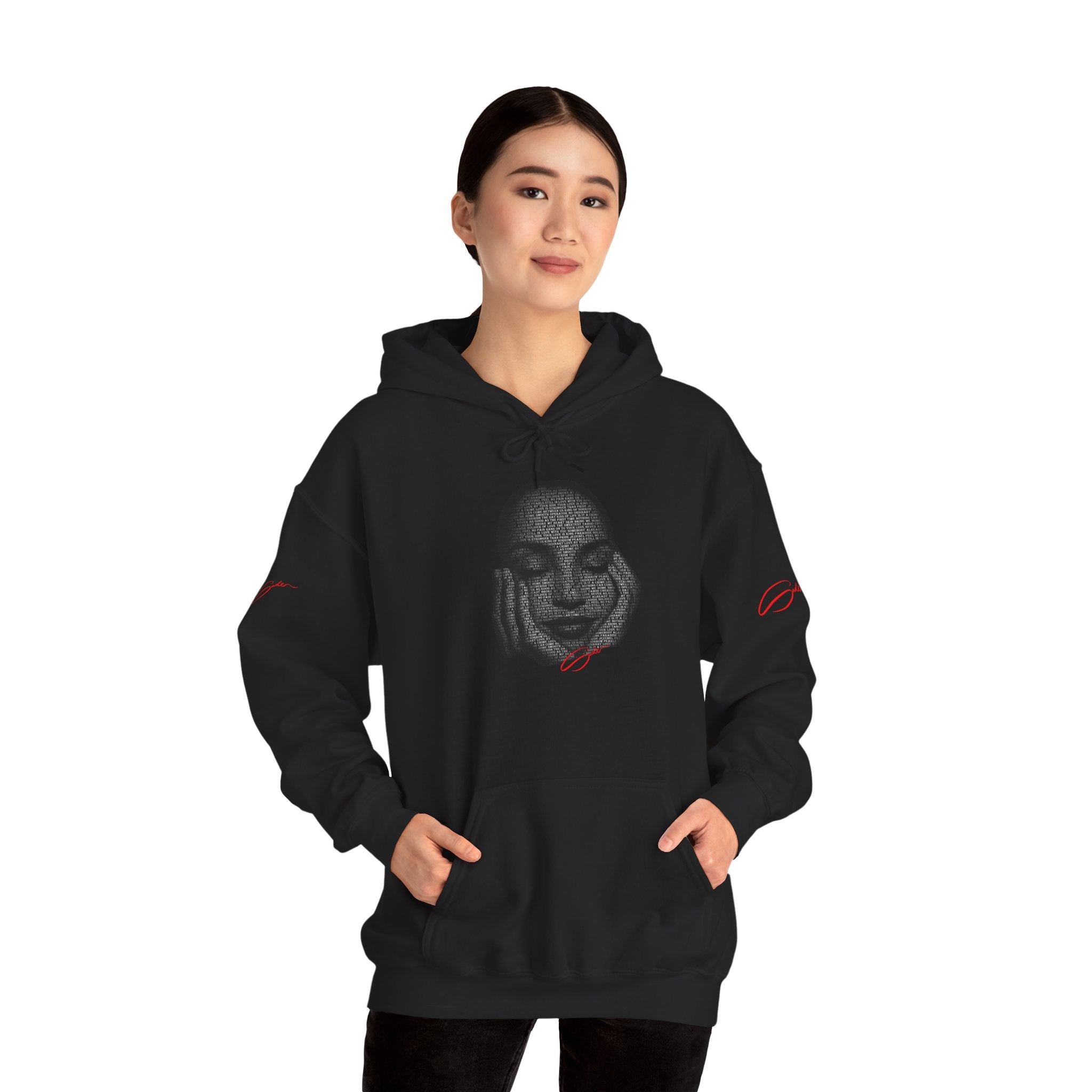 Sade's Greatest Hits Hoodie - Red Text