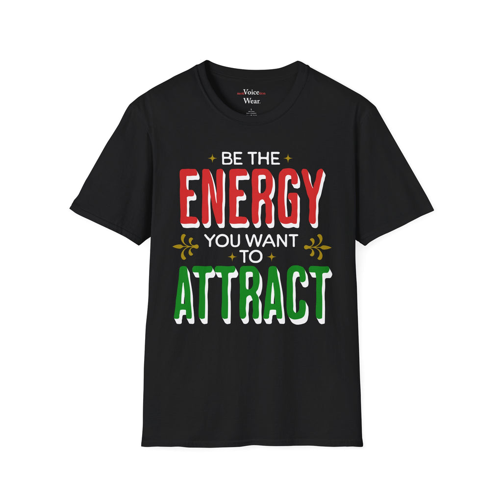"Be The Energy" - Red - "moti-Voice-tion Wear" T-Shirt