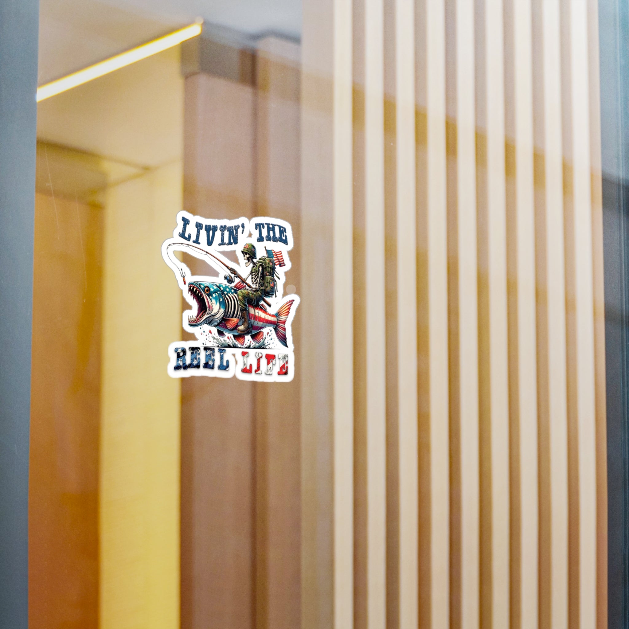 Livin' The Reel Life Vinyl Decal