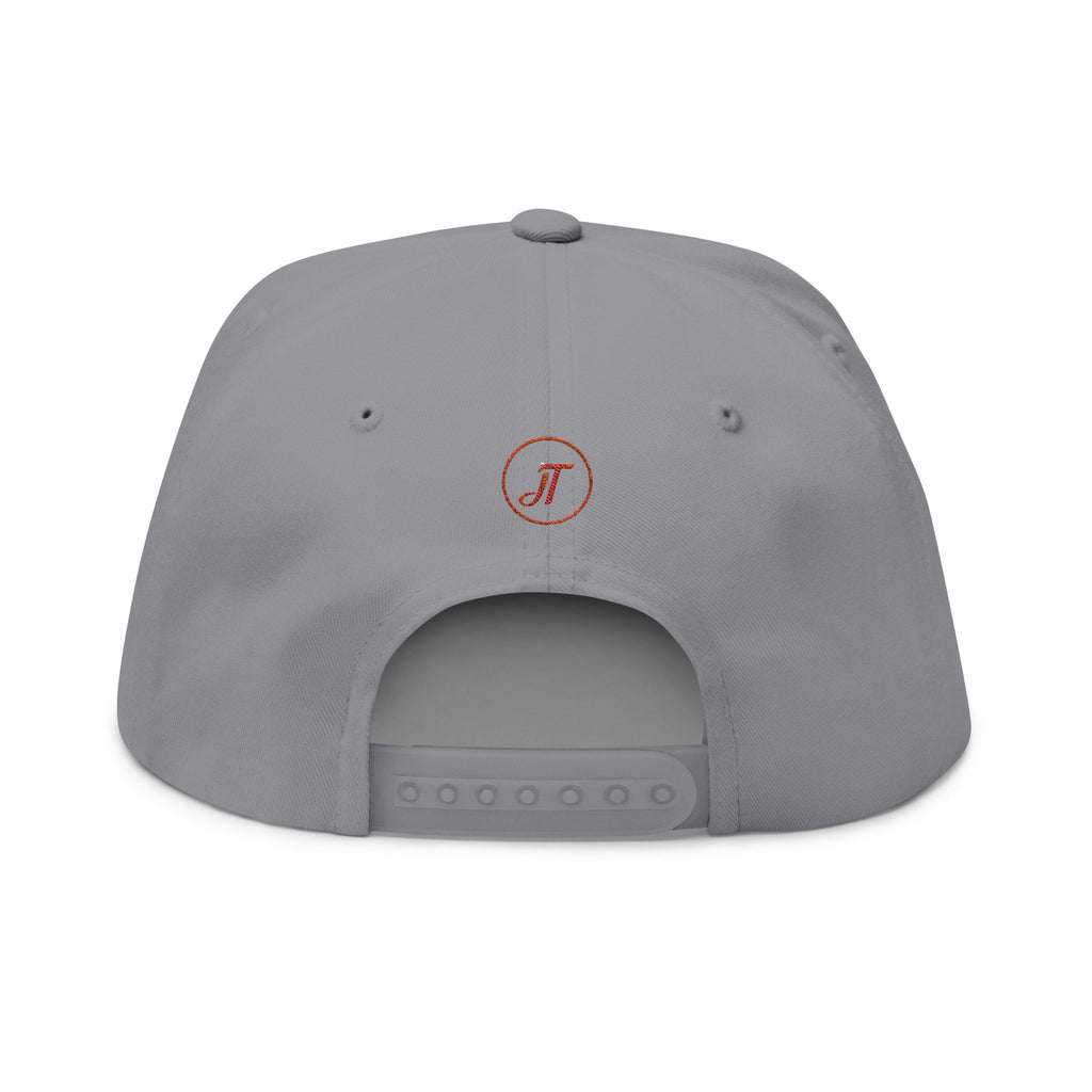 U.S. Civil/Peacetime Flag Embroidered Flat Bill Snapback Cap