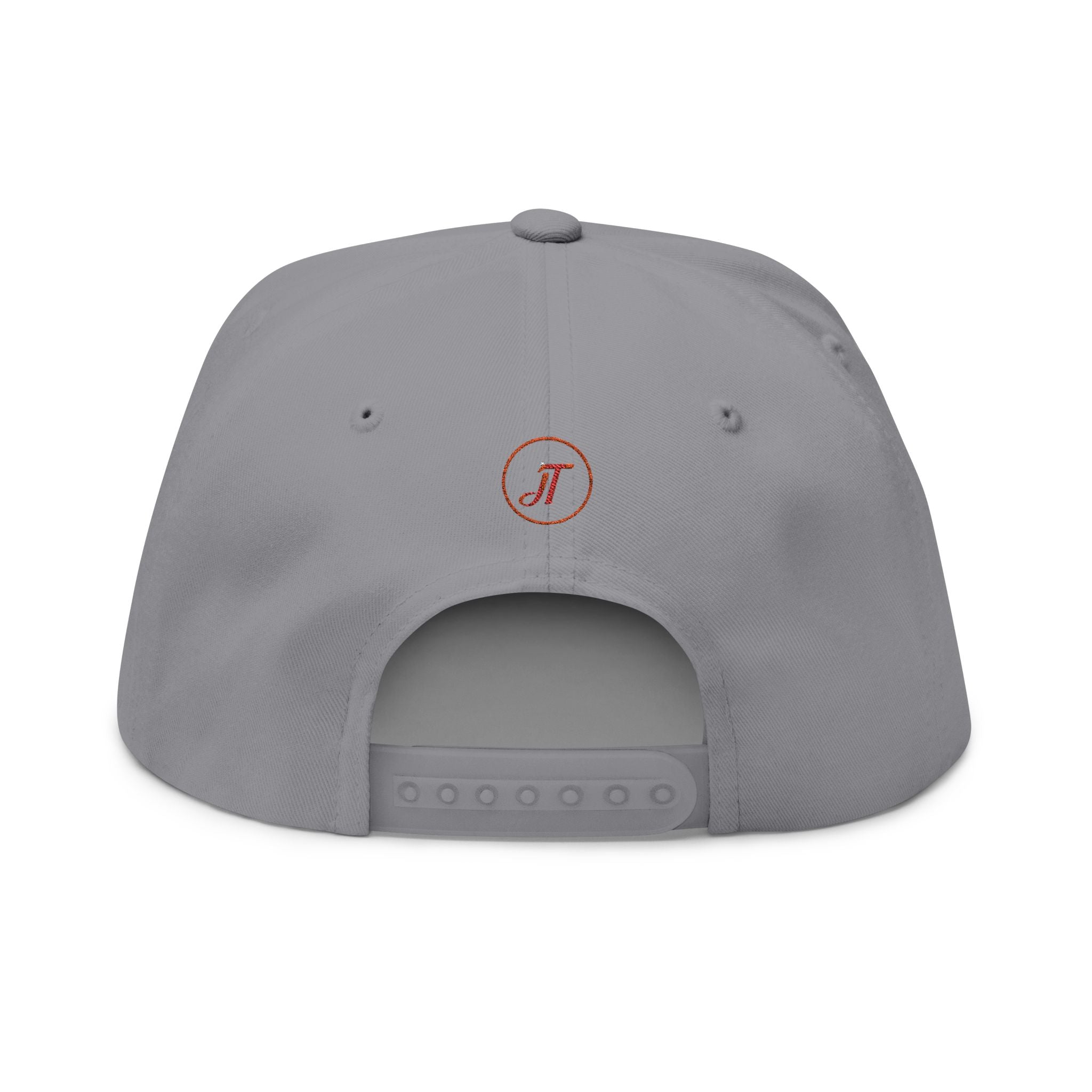 U.S. Civil/Peacetime Flag Embroidered Flat Bill Snapback Cap