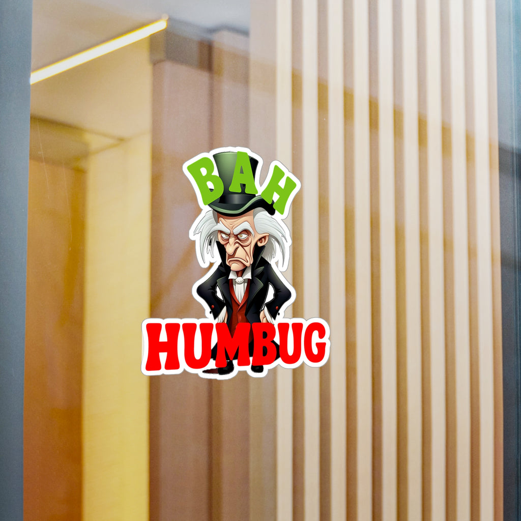 Bah Humbug Vinyl Decal