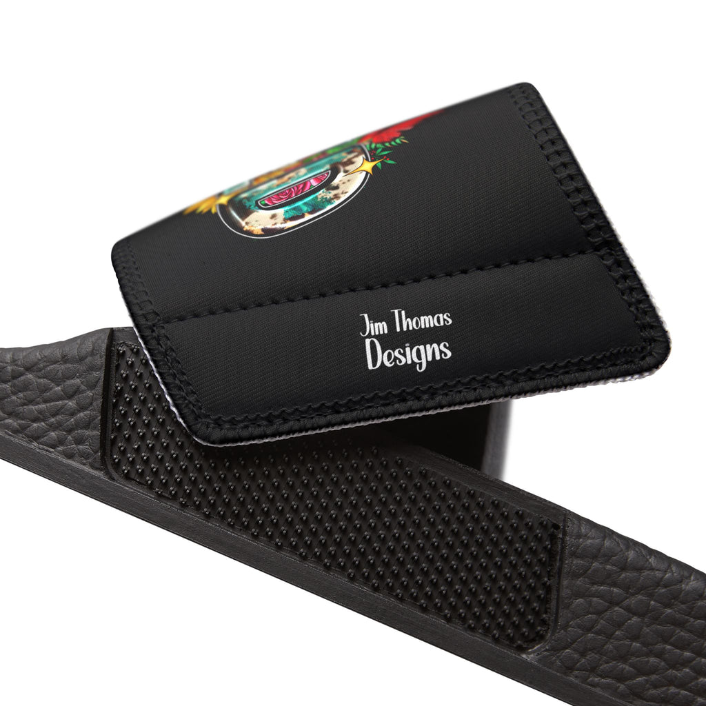 "All-Over Print" - #192 Men's Removable-Strap Sandals