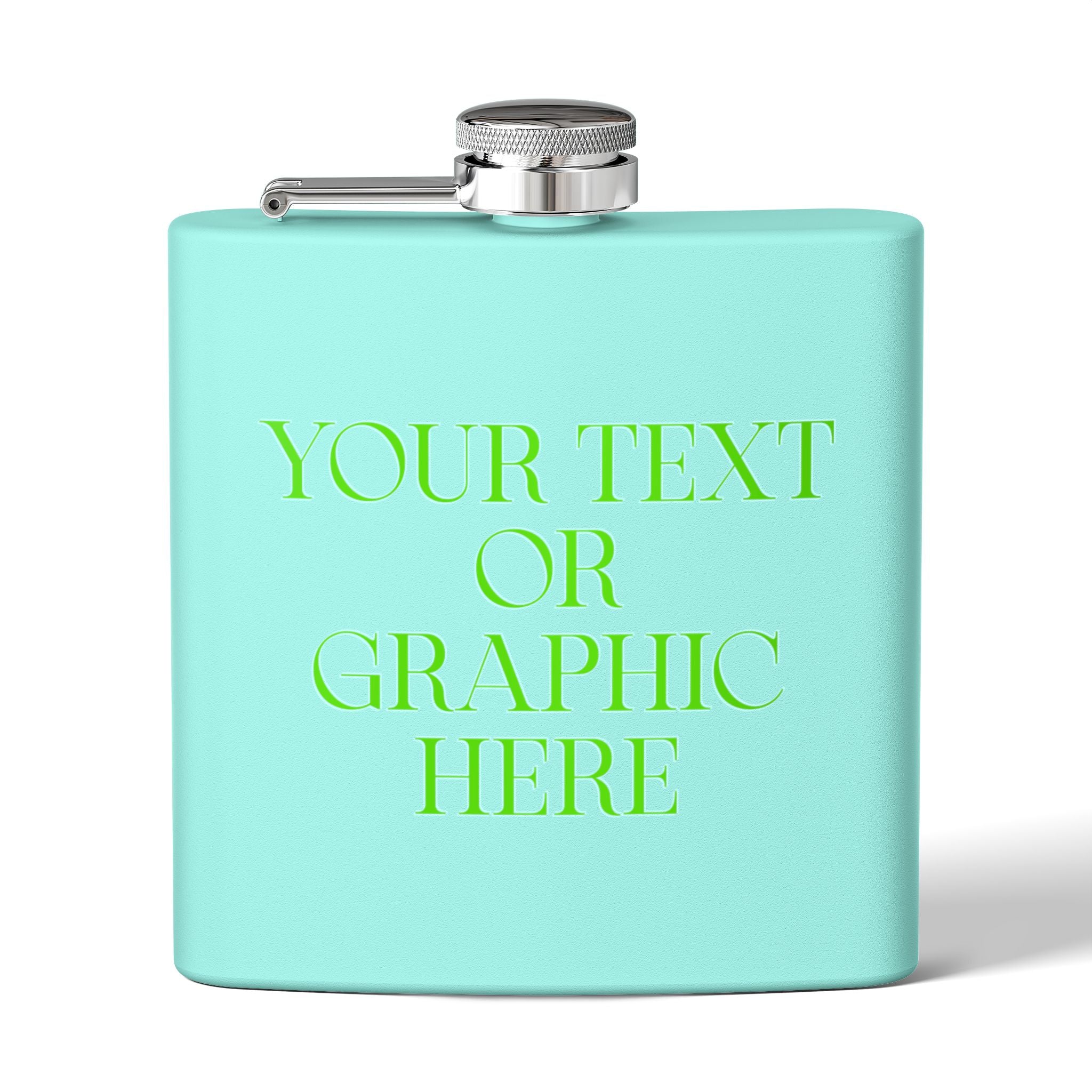 Custom Personalized 6oz Stainless Hip Flask