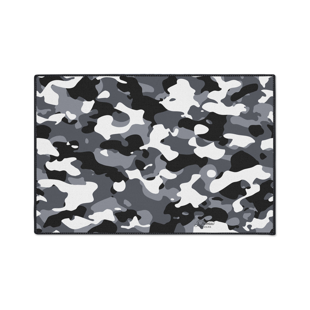 Heavy Duty Floor Mat – Gray Camo