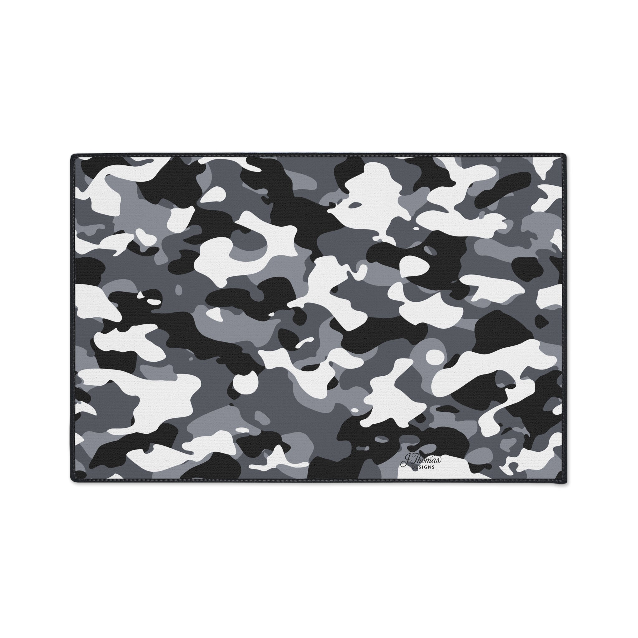 Heavy Duty Floor Mat – Gray Camo
