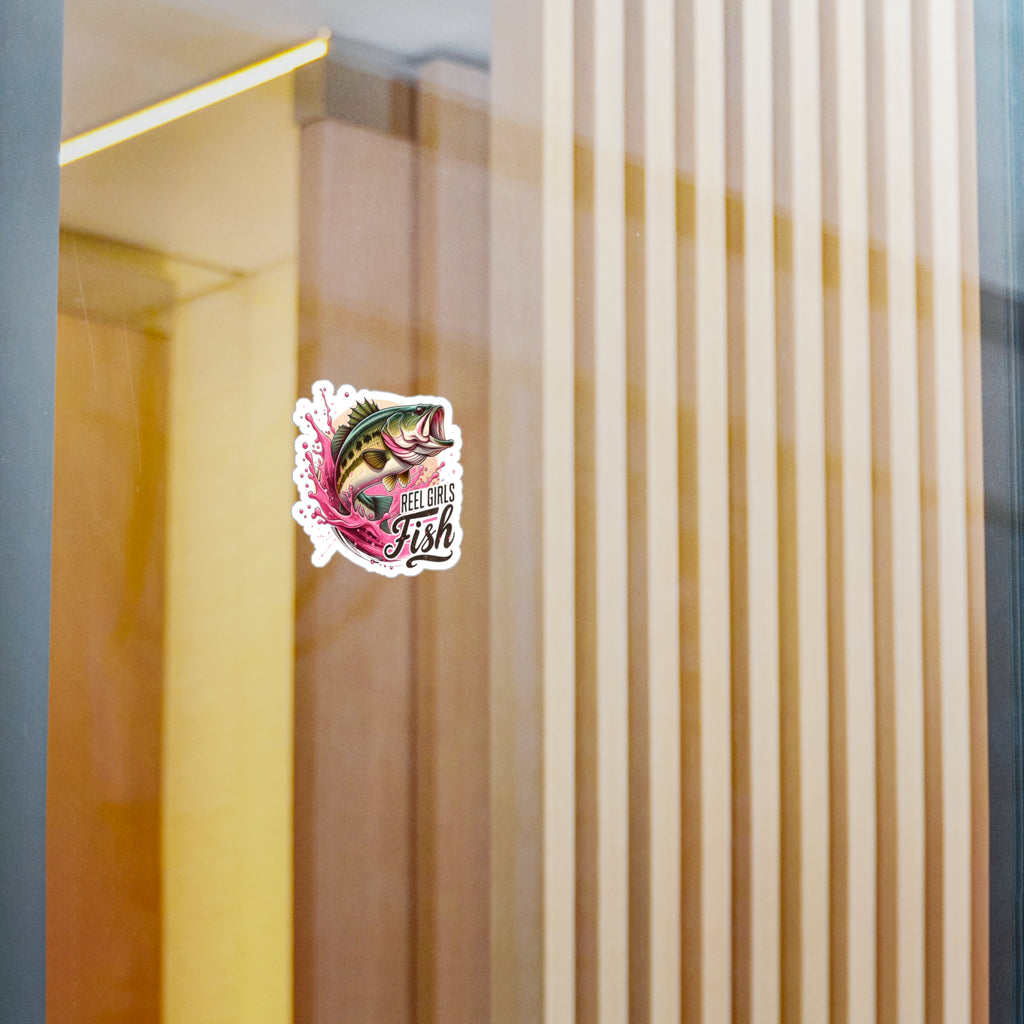 Reel Girls Fish Vinyl Decal