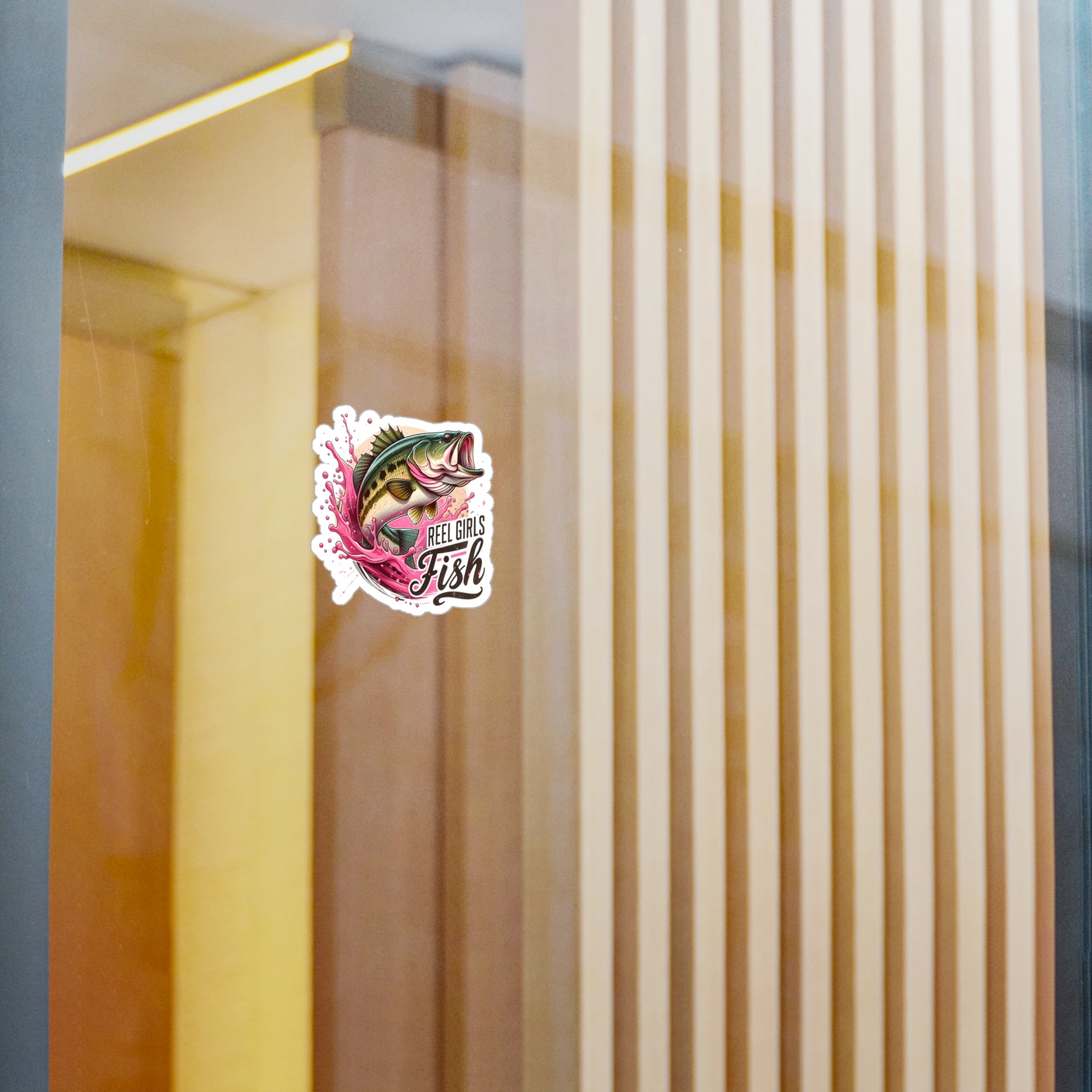 Reel Girls Fish Vinyl Decal