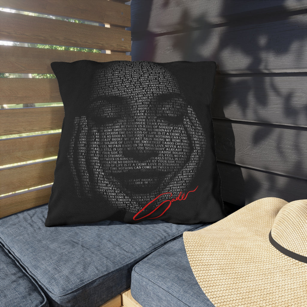 "Sade's Greatest Hits" Outdoor Accent Pillow