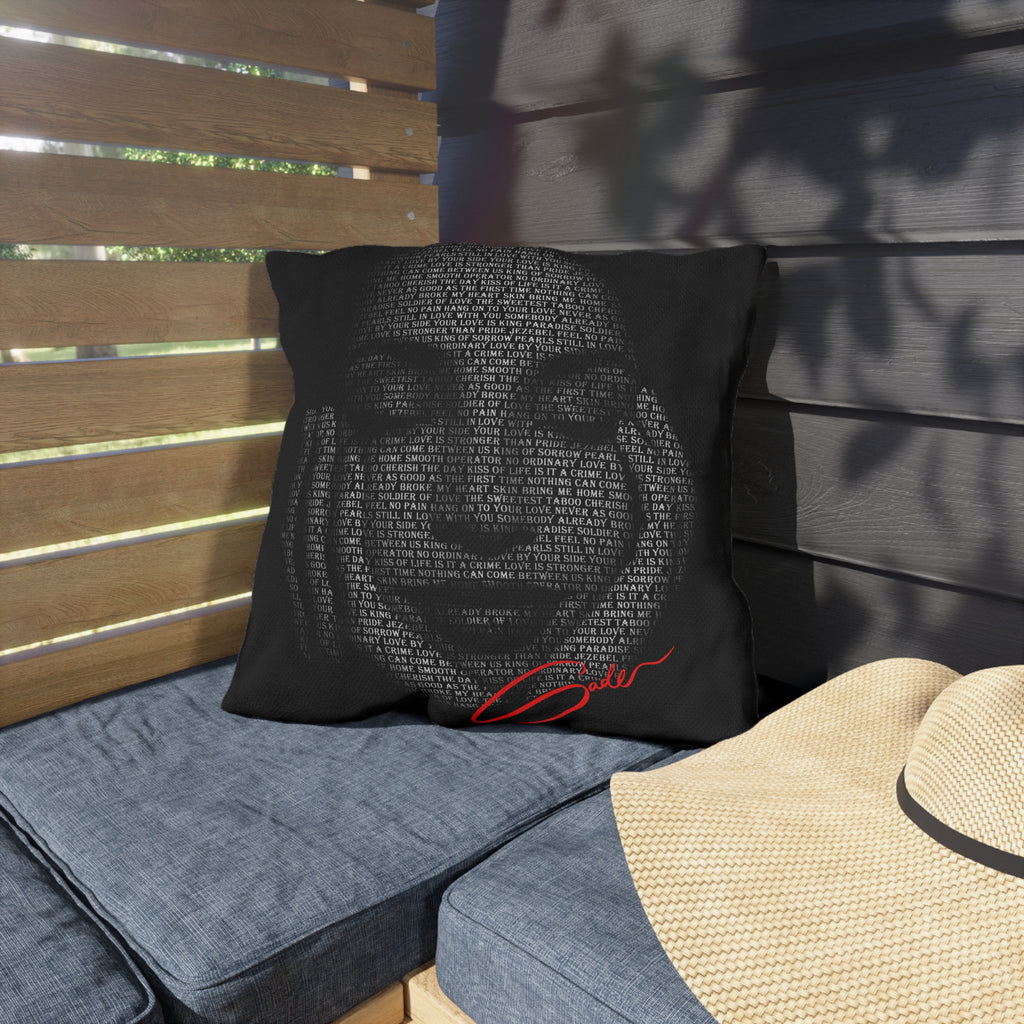 "Sade's Greatest Hits" Outdoor Accent Pillow