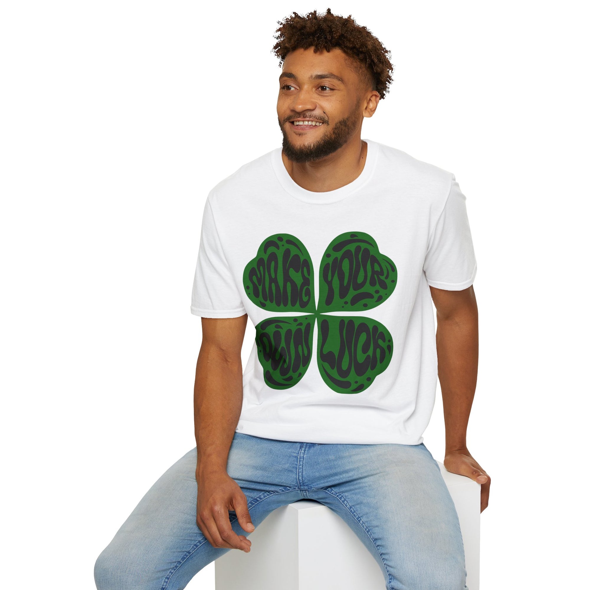 "Make Your Own Luck - Black" - "moti-Voice-tion Wear" T-Shirt