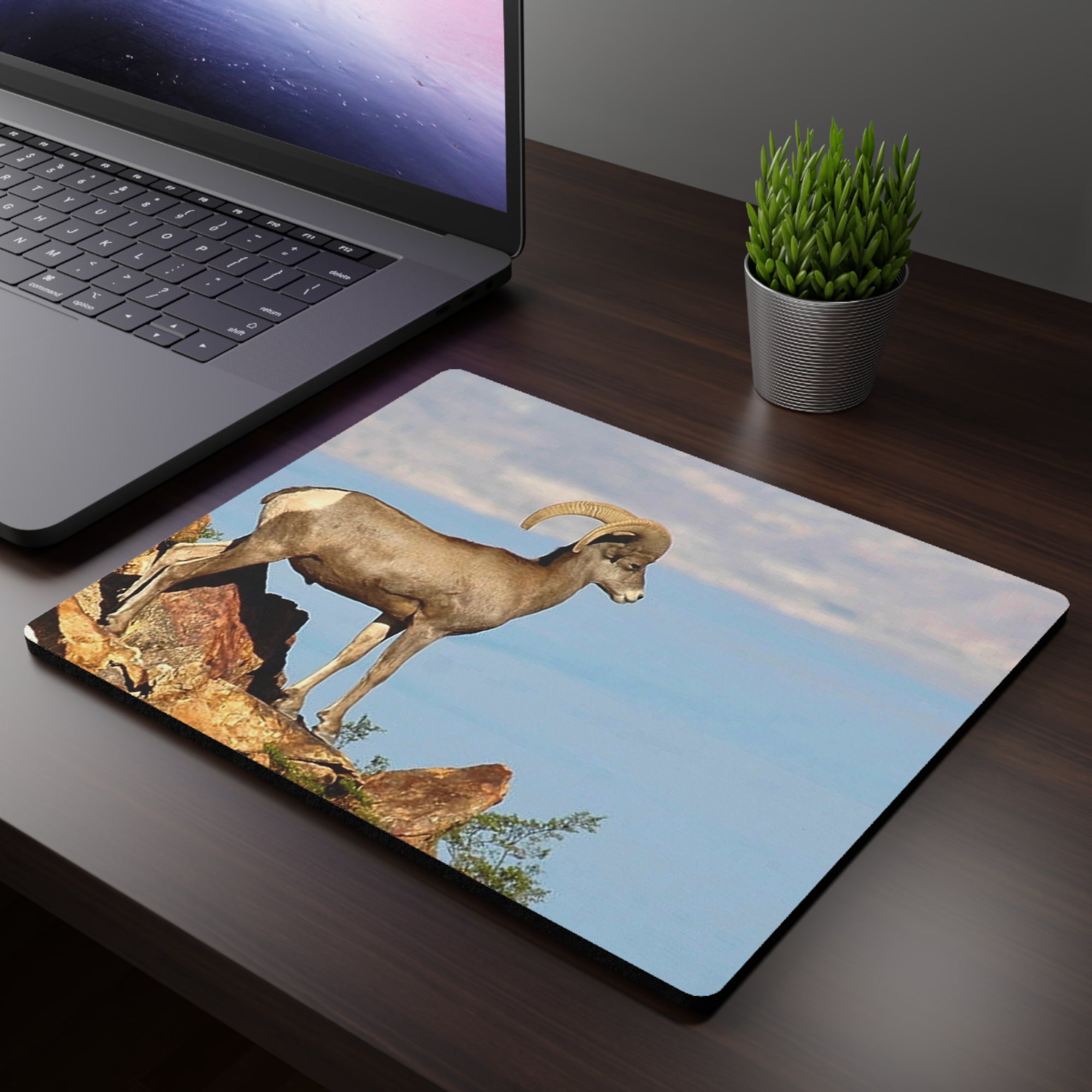 Big Horn Ram #2 - "Boulder City, NV" - Mouse Pad