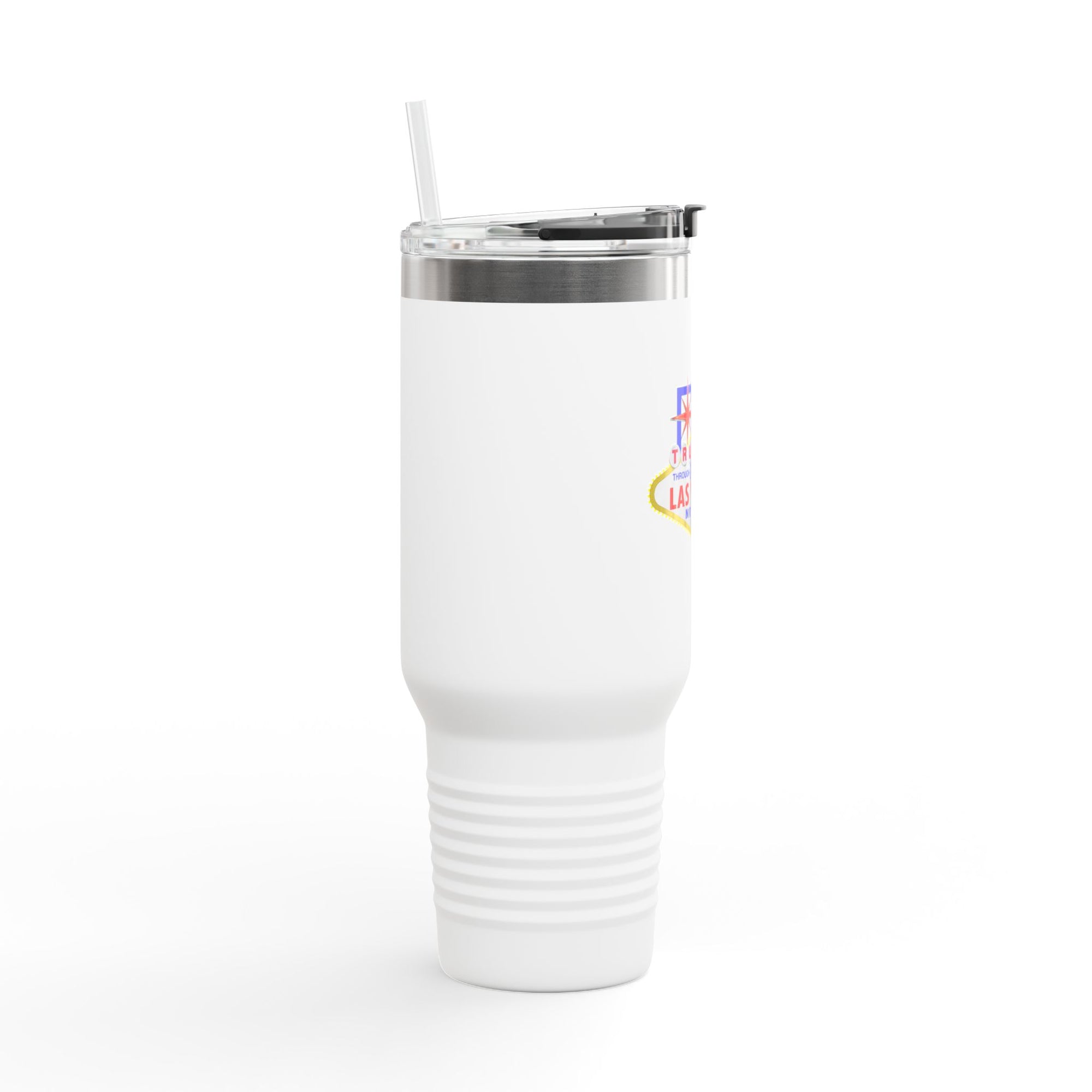 "Truckin Through" Las Vegas Sign 40oz Insulated Travel Mug | Tumbler