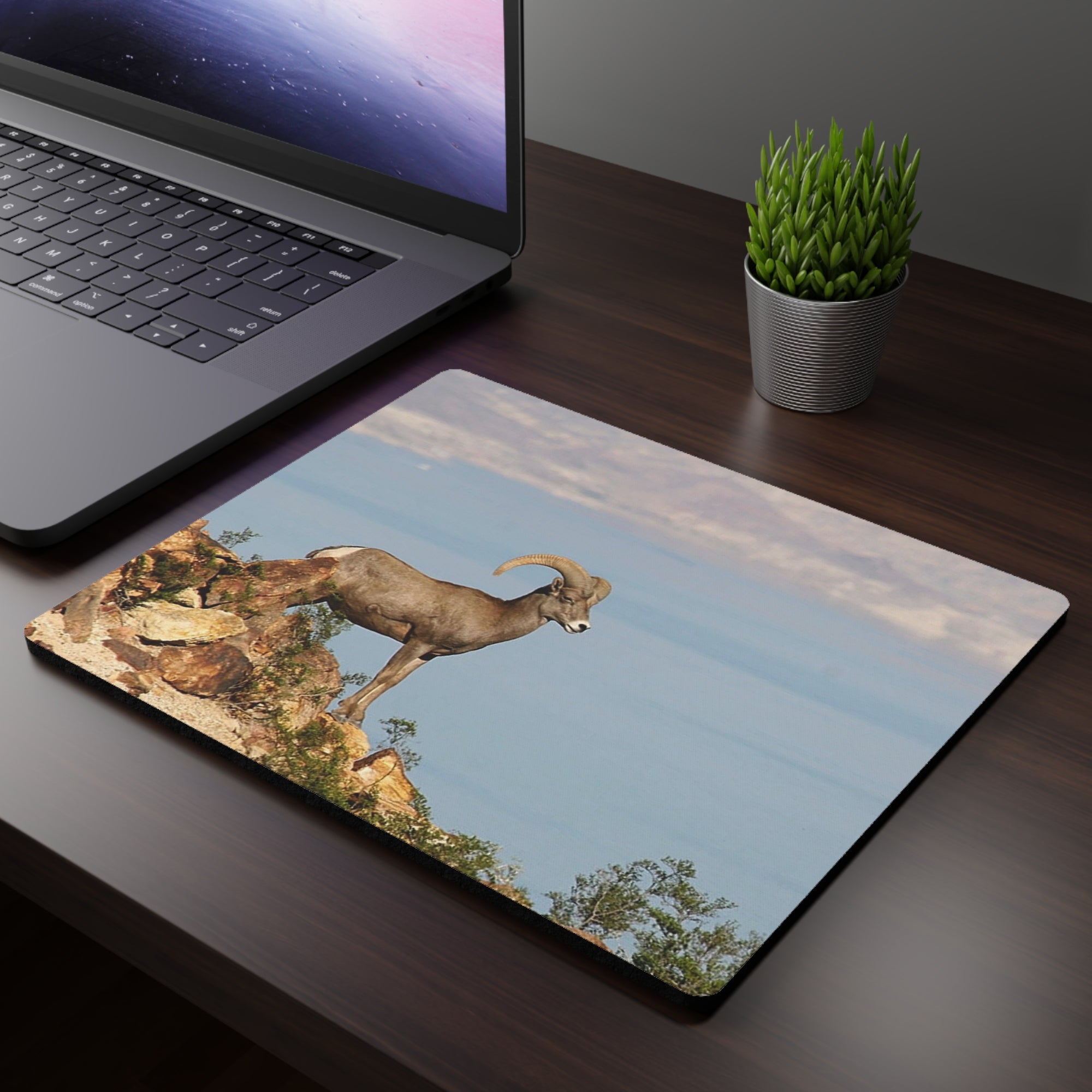 Big Horn Ram - "Boulder City, NV" - Mouse Pad