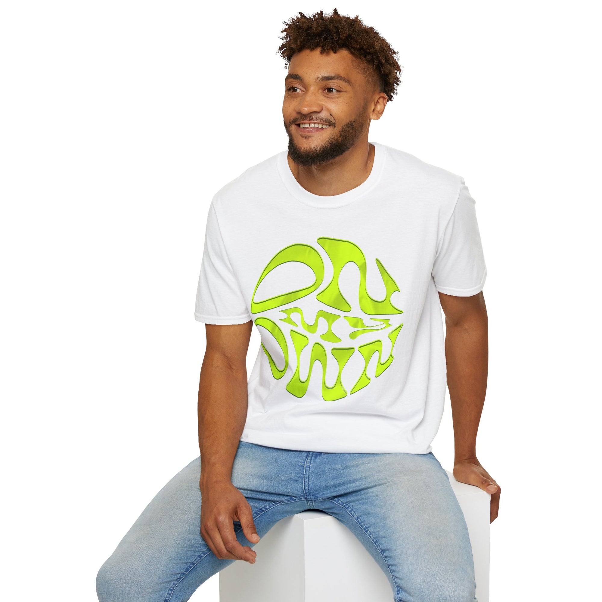 "On My Own - Green" - "moti-Voice-tion Wear" T-Shirt