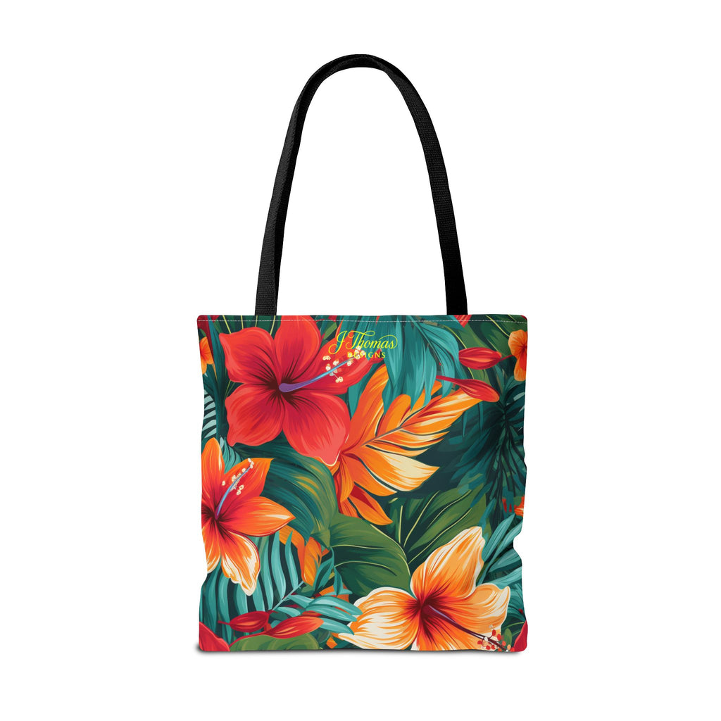 "All-Over Print" Tropical Beach Carryall