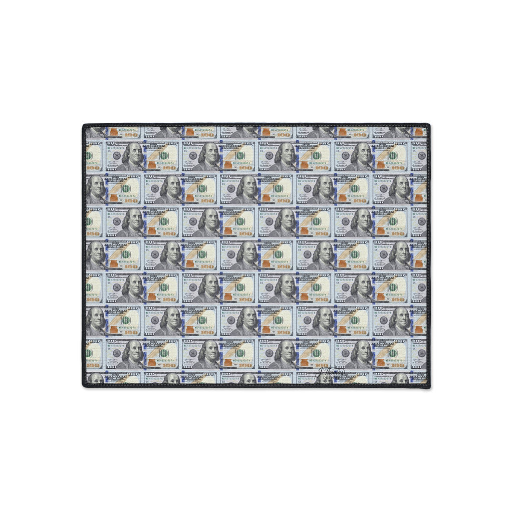 Heavy Duty Floor Mat – 100 Dollar Bills