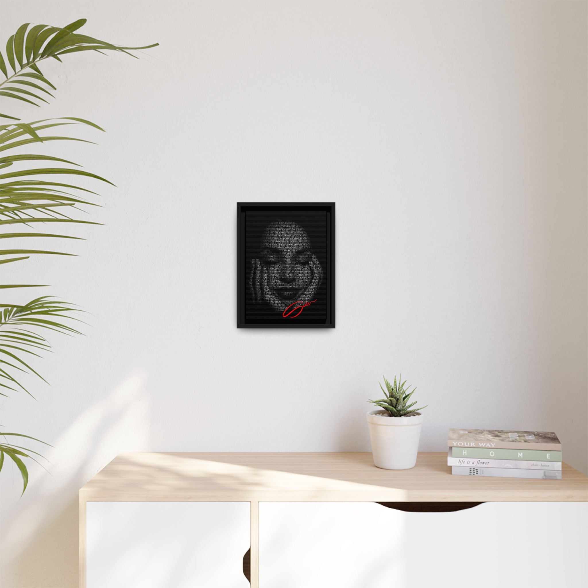 "Sade's Greatest Hits" Framed Canvas Print