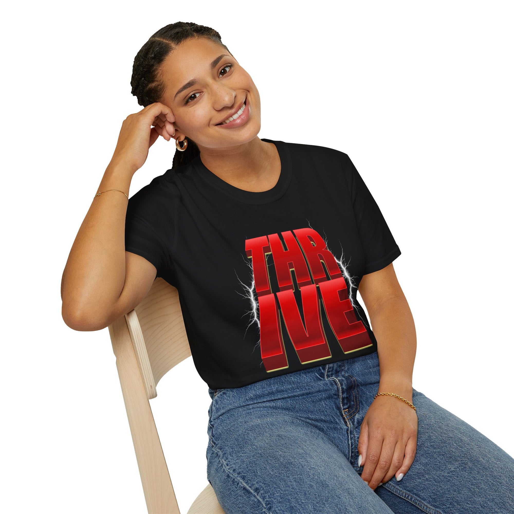"Thrive" - "moti-Voice-tion Wear" T-Shirt